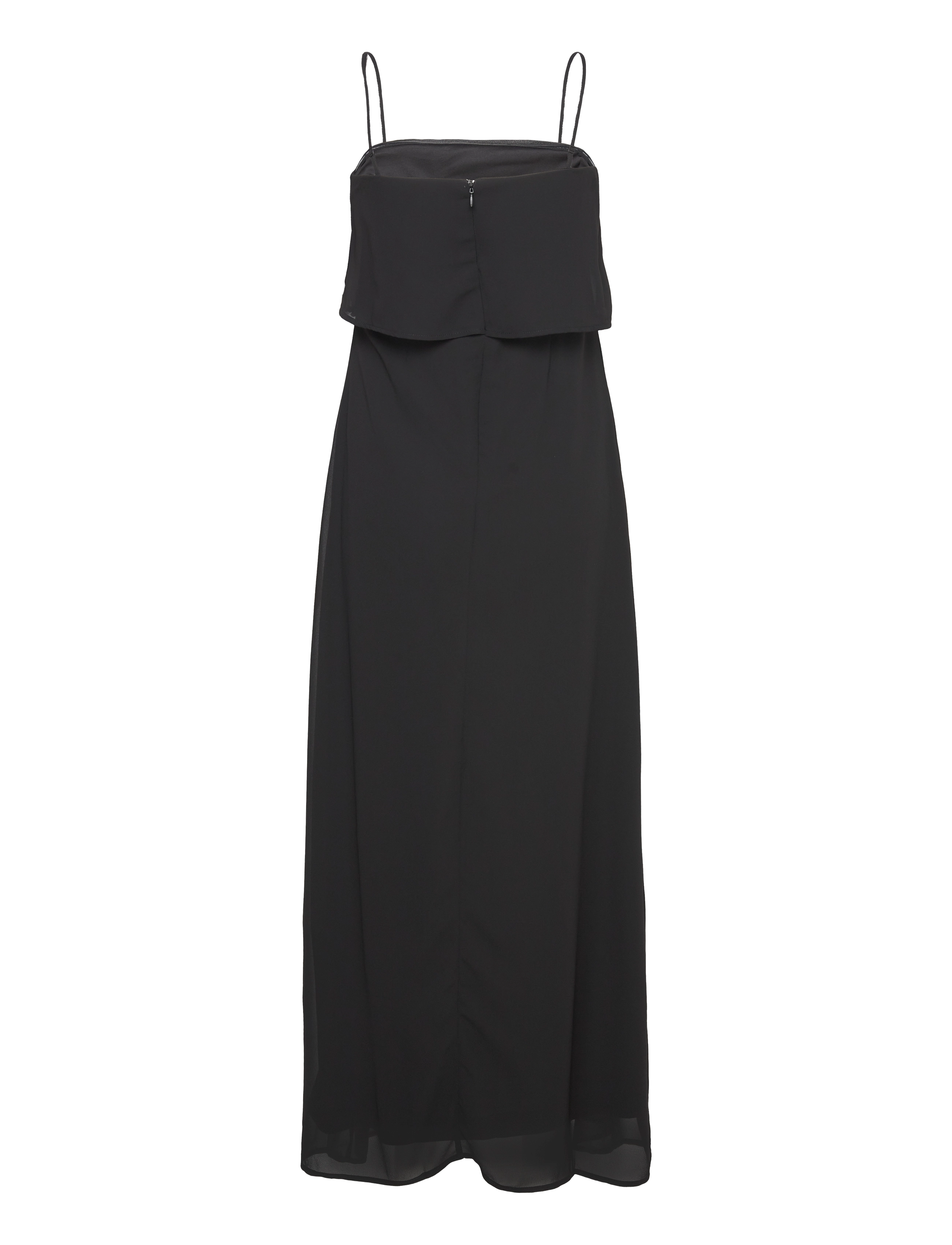 Vila - VIMILINA STRAP MAXI DRESS - NOOS - slipklänningar - black - 2