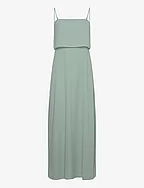 VIMILINA STRAP MAXI DRESS - NOOS - GREEN MILIEU