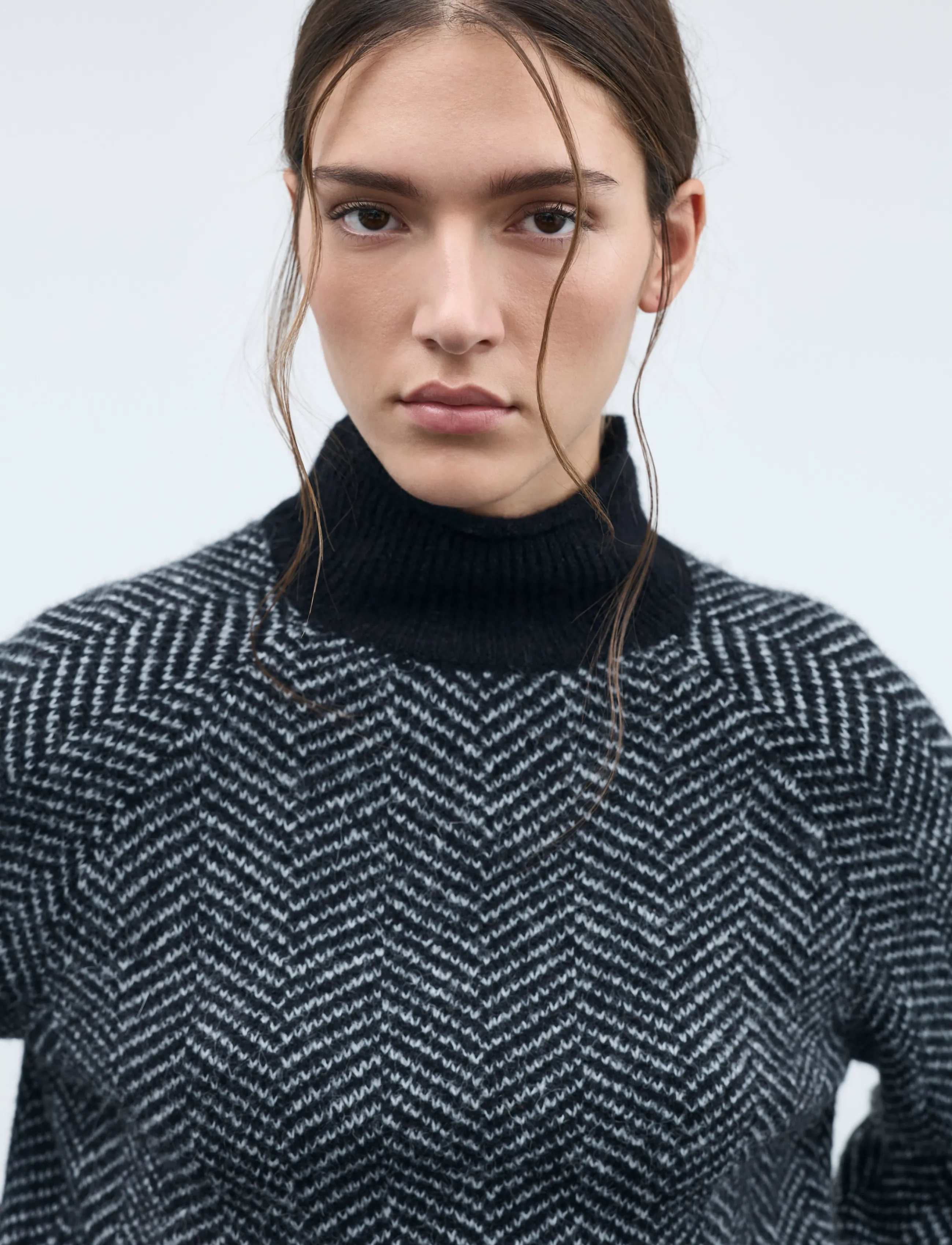 VILA Vilory High Neck L/S Knit Top Noos stickade tröjor dam – bild 5