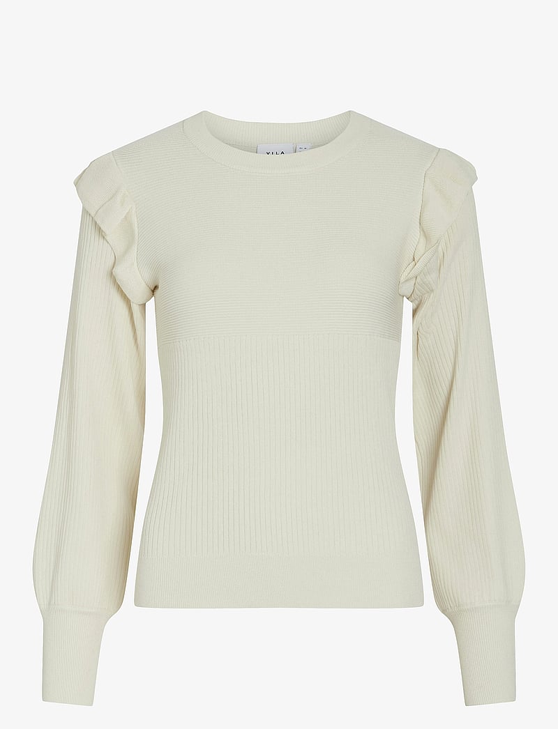 VILA VINEIRA O-NECK NOOS - Pullover - birch/écru VILA VINEIRA O-NECK NOOS - Pullover - birch/écru