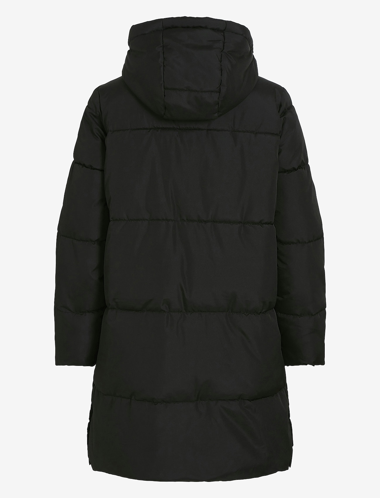 Vila - VIDORSTY L/S PADDED COAT - black beauty - 1