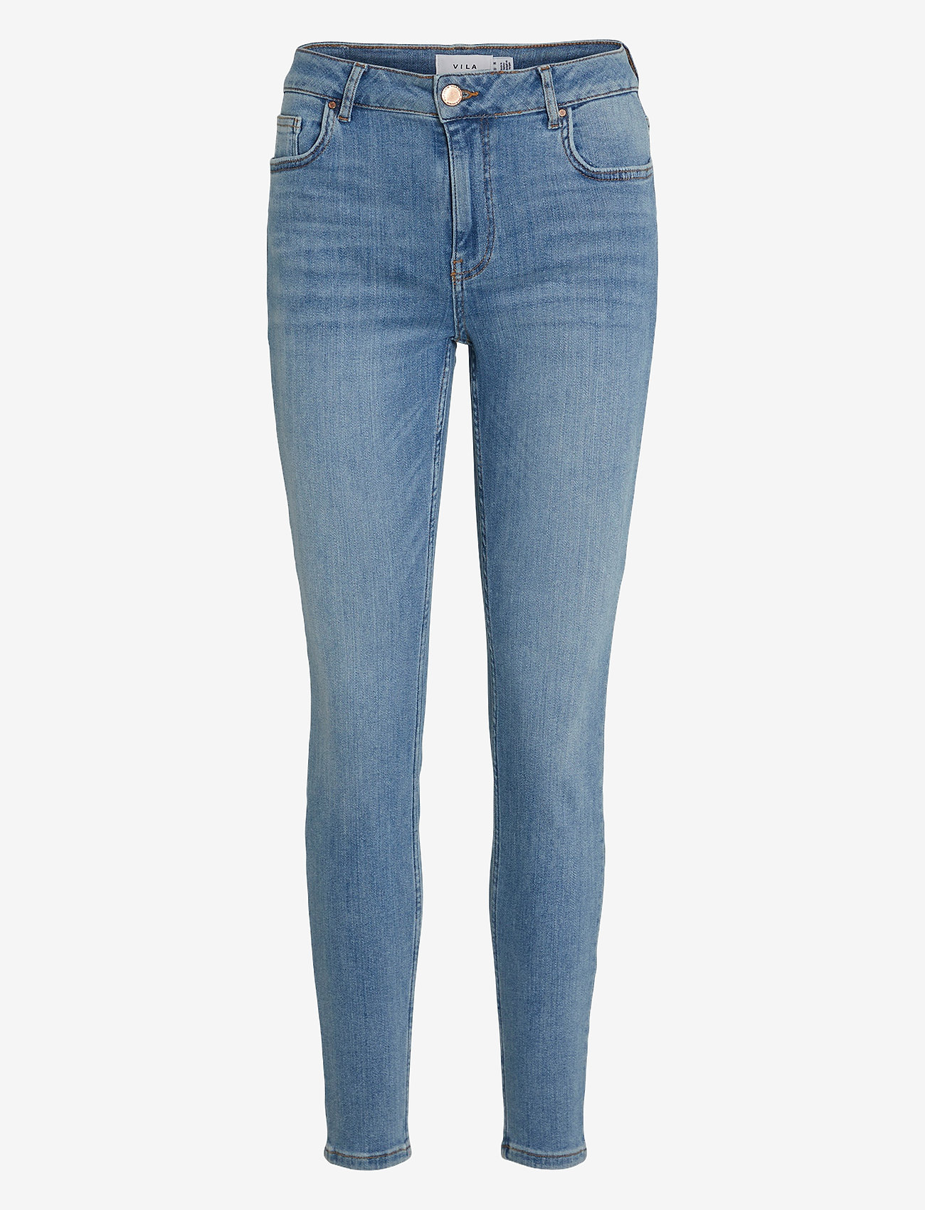 Vila - VISARAH WU05 RW SKINNY JEANS - NOOS - skinny jeans - medium blue denim - 1
