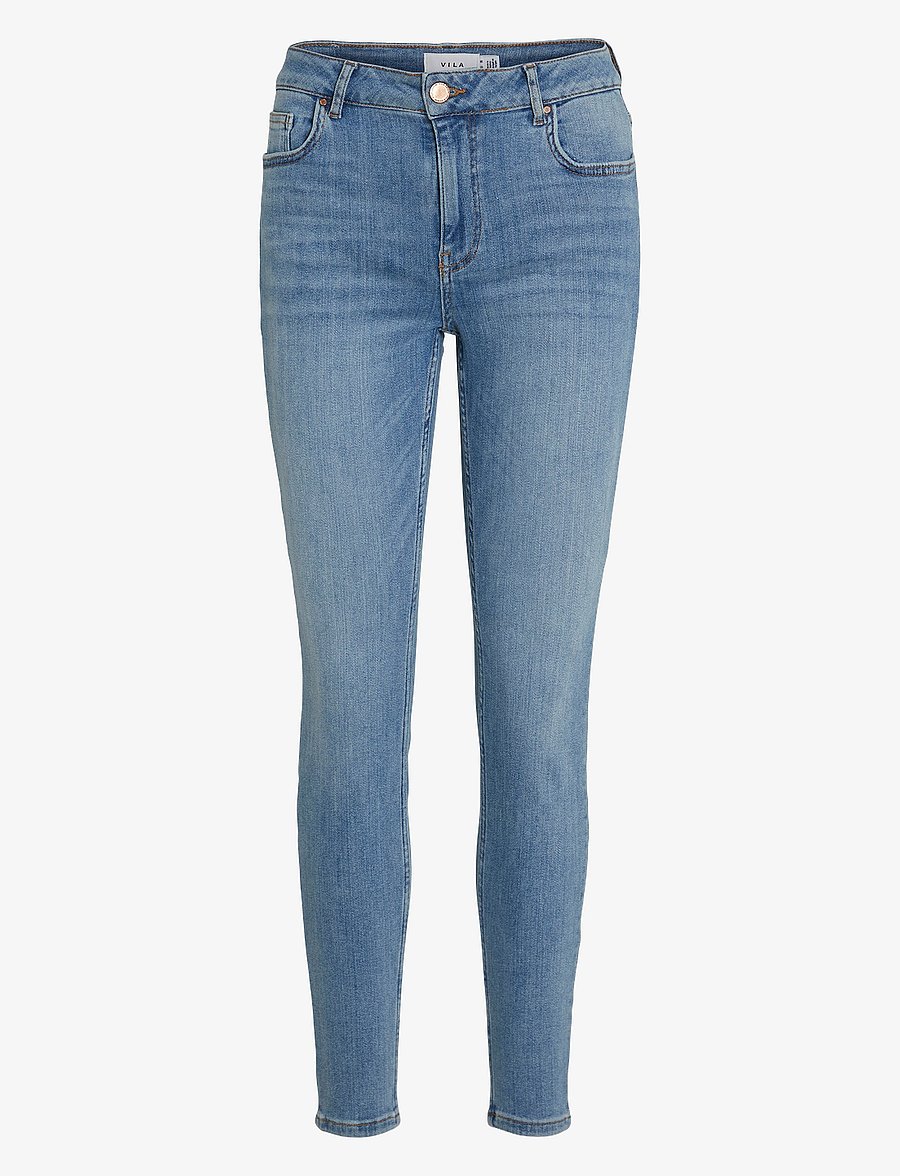 Vila - VISARAH WU05 RW SKINNY JEANS - NOOS - skinny jeans - medium blue denim - 1
