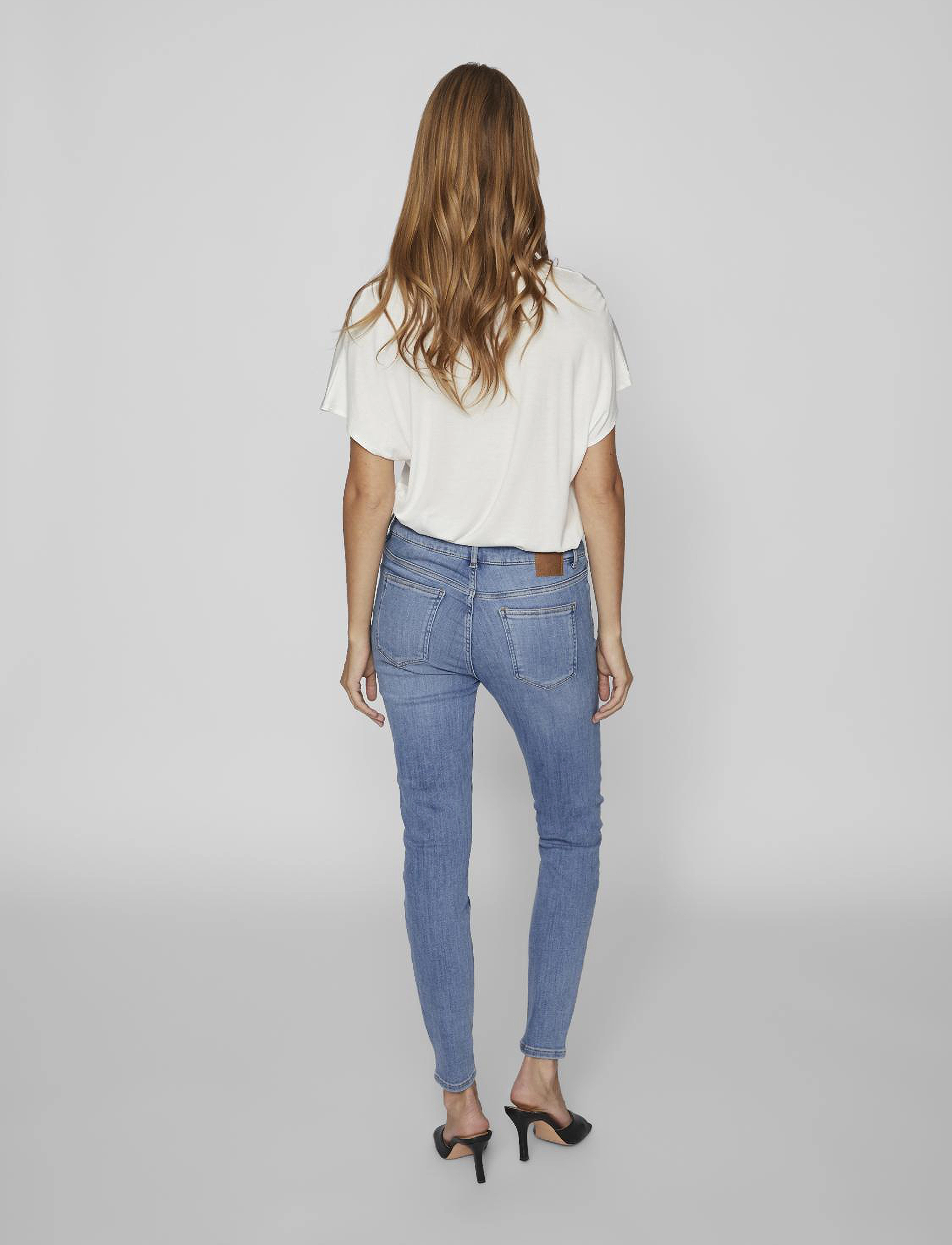 VILA Visarah Wu05 Rw Skinny Jeans Noos dam – bild 2