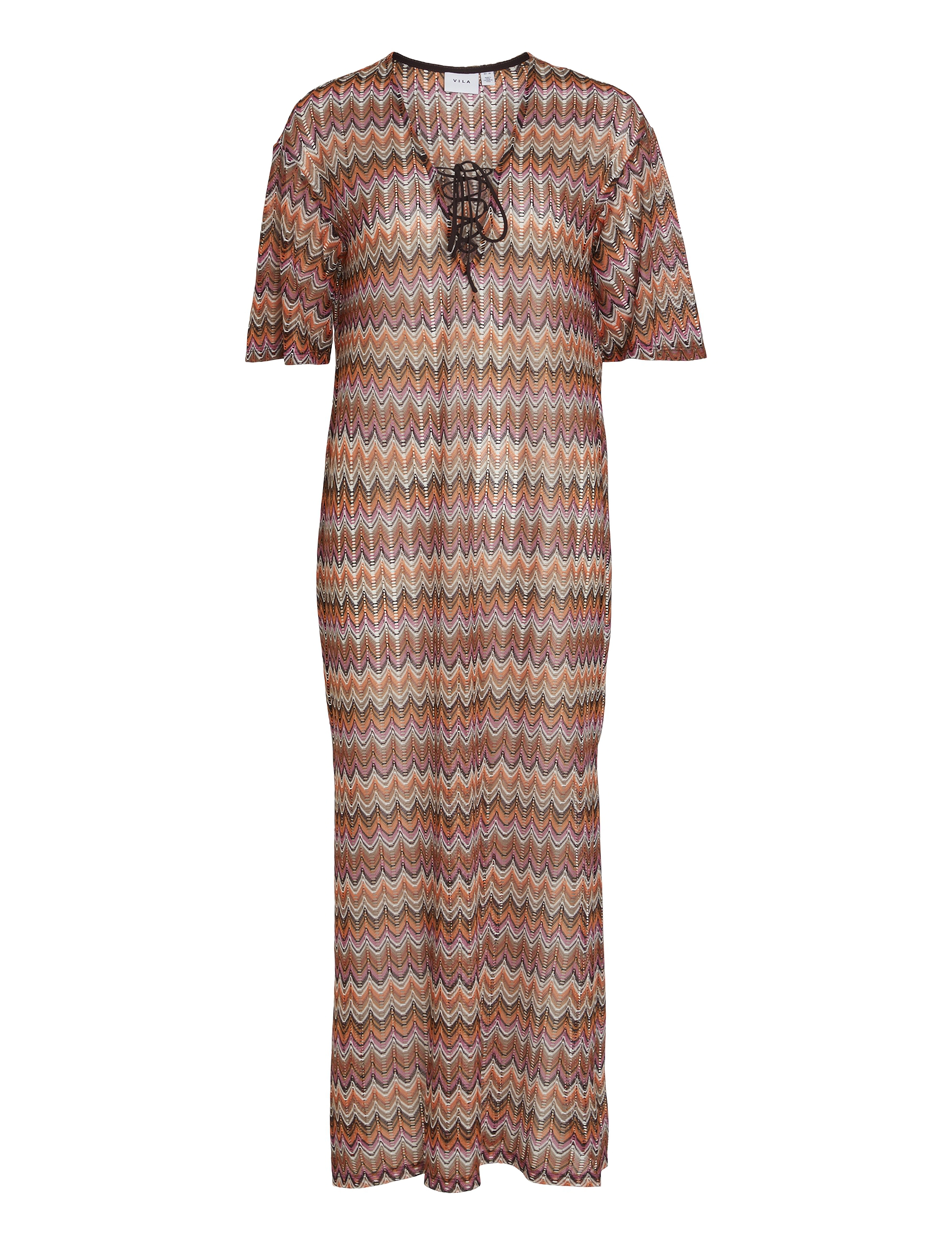 Vila - VIMARLEE 3/4 KAFTAN/EF - cathay spice - 1