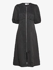 Vila - VISALLY 2/4 MIDI DRESS #8 - vidutinio ilgio suknelės - black - 0