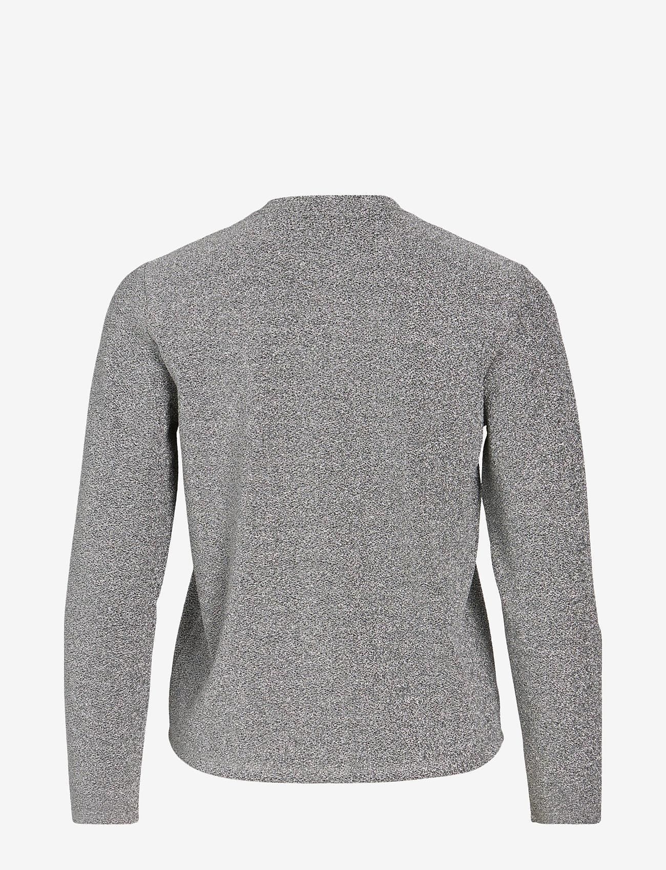 Vila - VIMYNTE MODESTY L/S TOP/KA - herbstliche kleidung - silver colour - 1