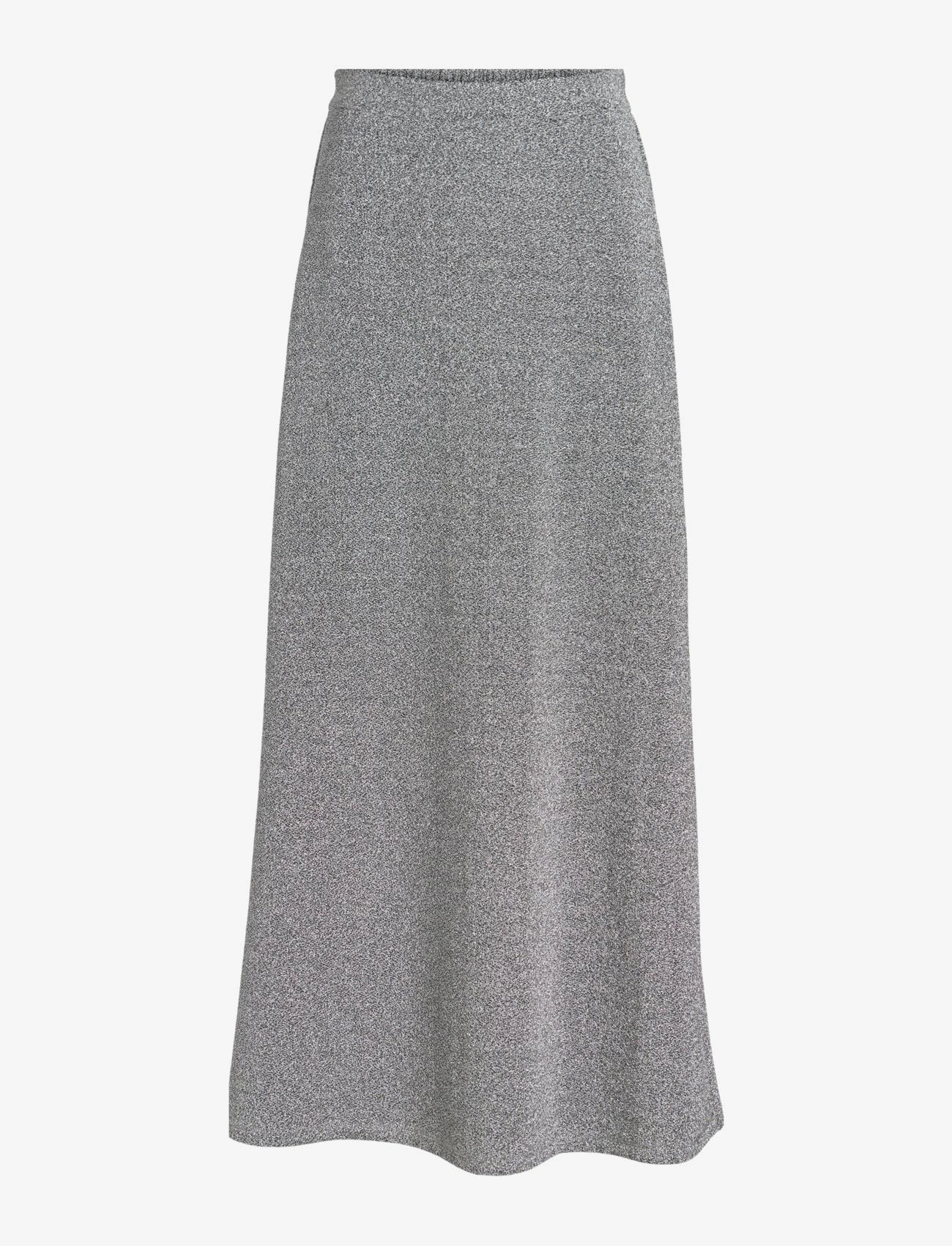 VILA Vimynte Modesty Hw Long Rock/Ka Grau - XS - Damen