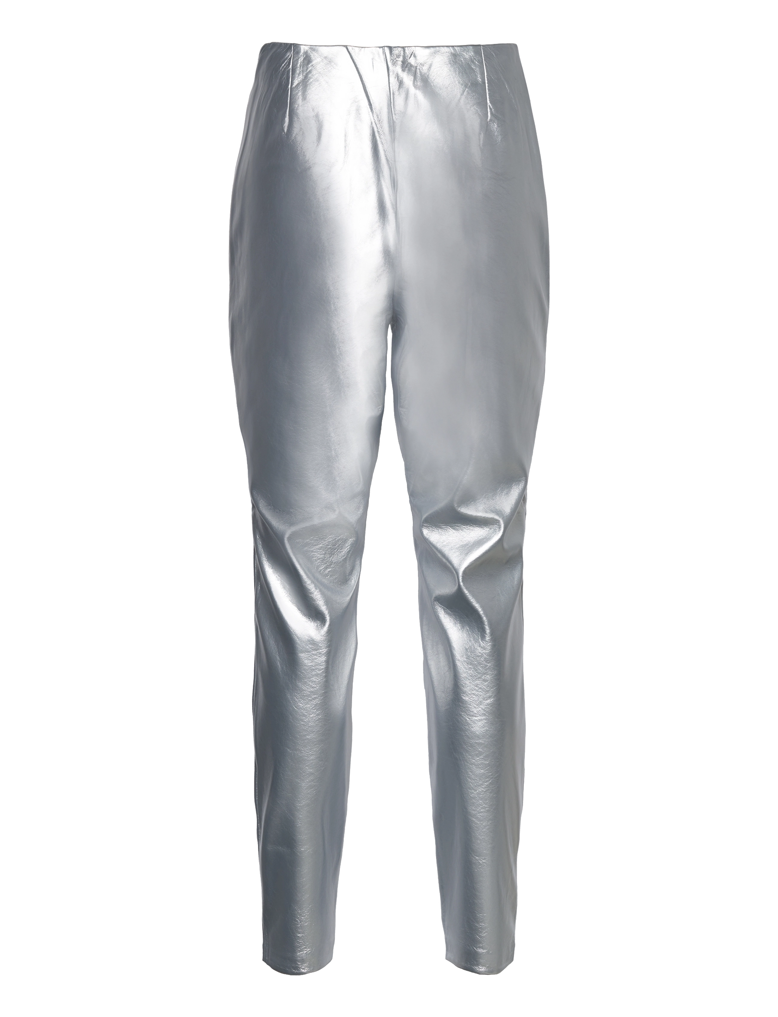 Vila - VIDISCO HW SLIM PANTS/KA - slim fit bukser - silver colour - 1