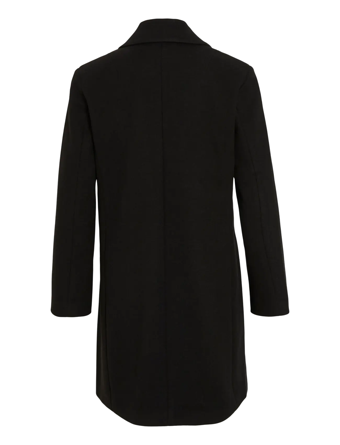 Vila - VICLAUDIA BUTTON COAT - NOOS - winterjacken - black beauty - 2