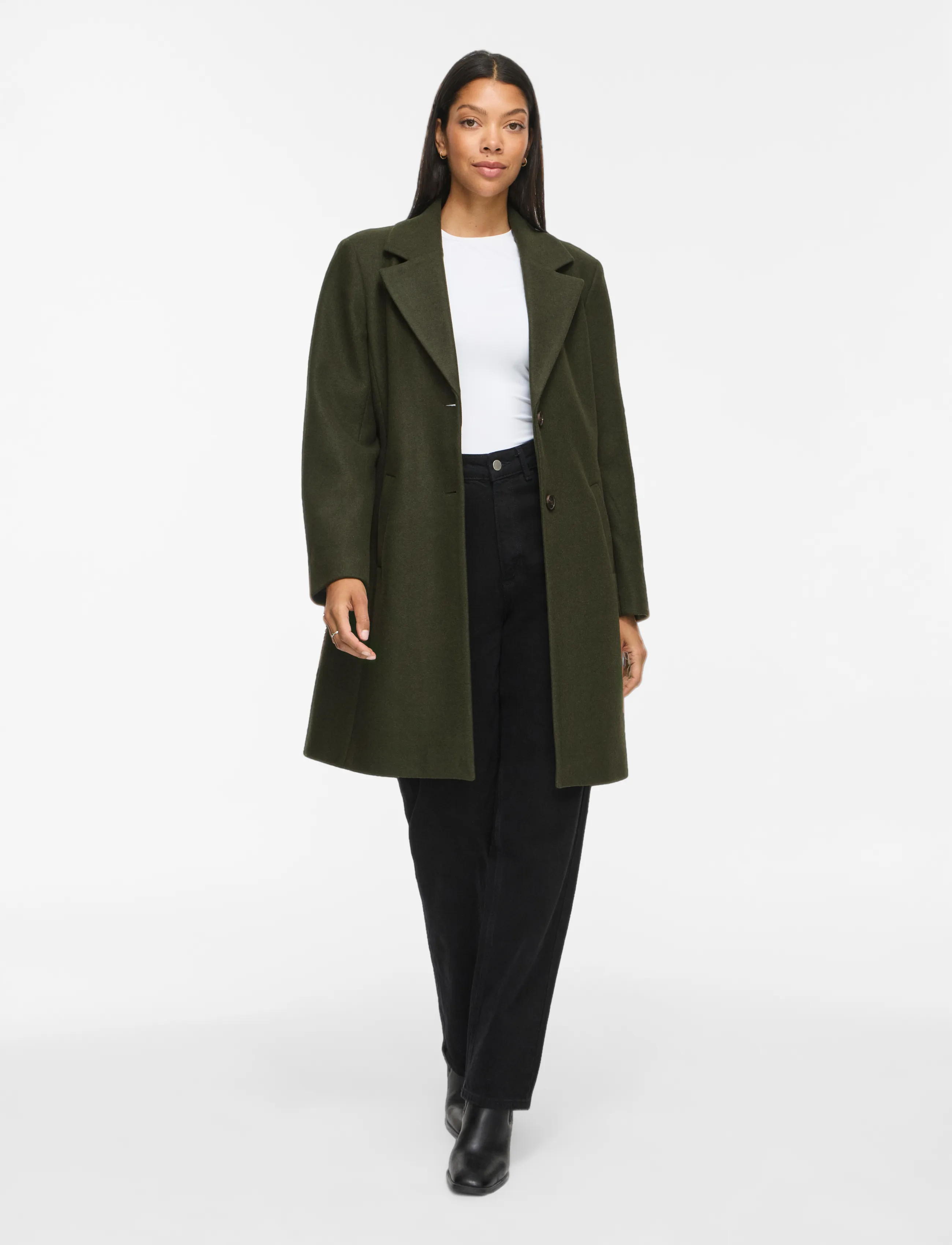 Viclaudia Button Coat Noos