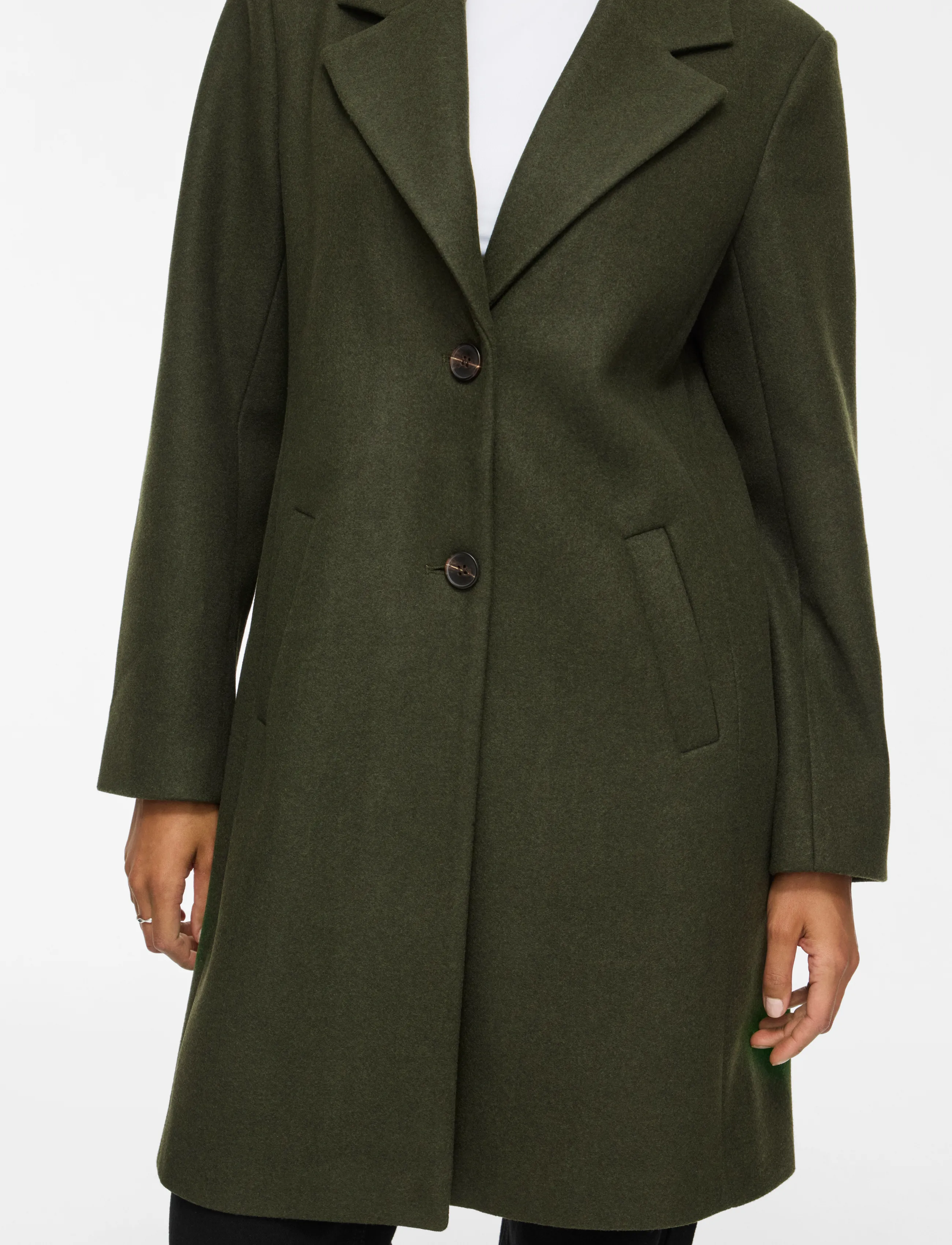 VILA Viclaudia Button Coat Noos tunna kappor dam – bild 6