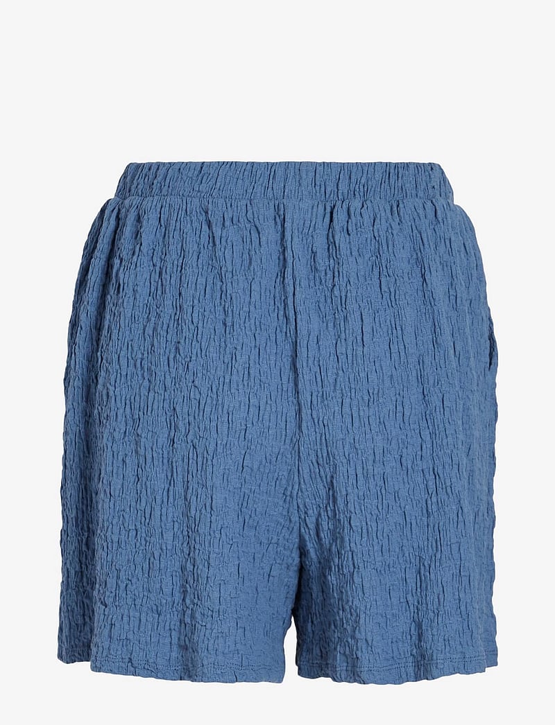 Vila - VIDARLINA HW SHORTS - casual shorts - coronet blue - 1