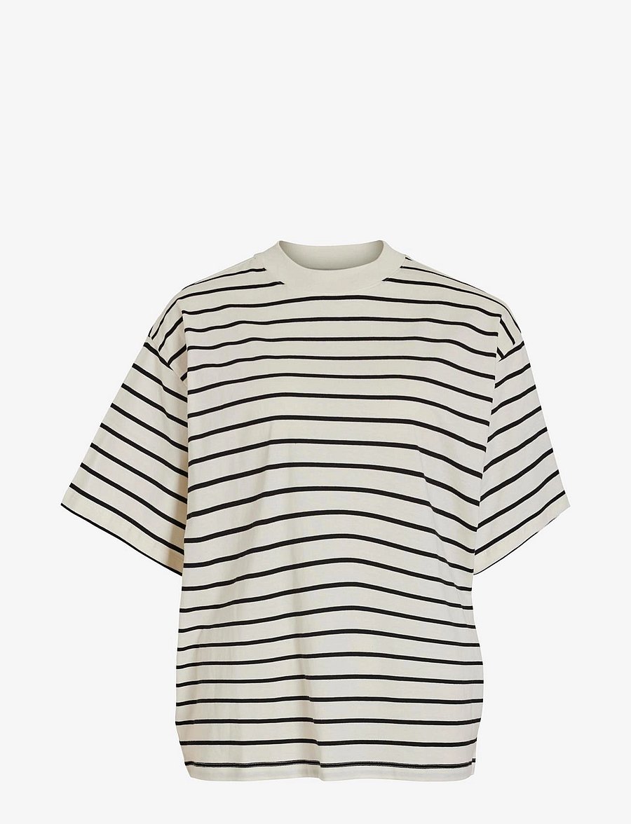 Vila - VIJUBILEE 2/4 T-SHIRT - egret - 0