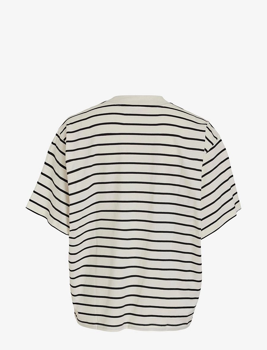 Vila - VIJUBILEE 2/4 T-SHIRT - egret - 1