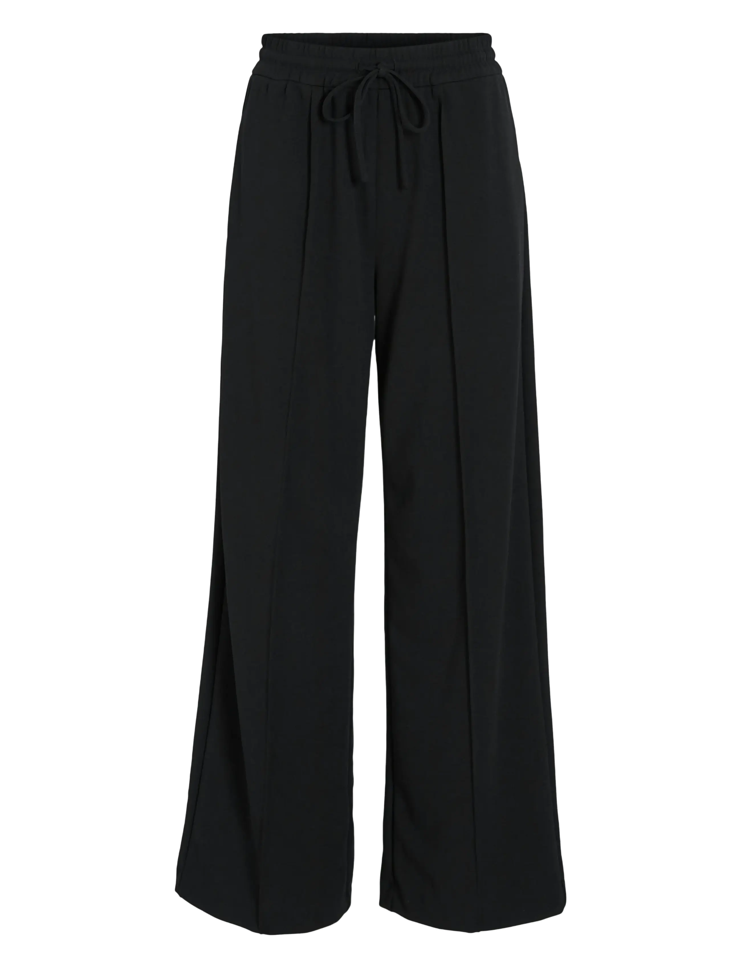Vila VICLUA HW WIDE PANTS-NOOS - Vila - BLACK BEAUTY / black