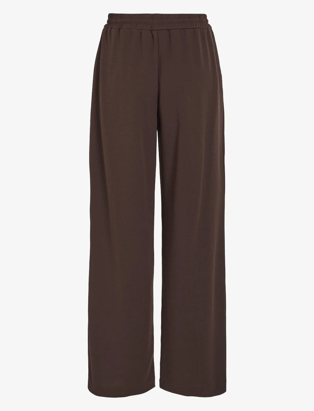 Vila - VICLUA HW WIDE PANTS-NOOS - tiesaus kirpimo kelnės - coffee bean - 2