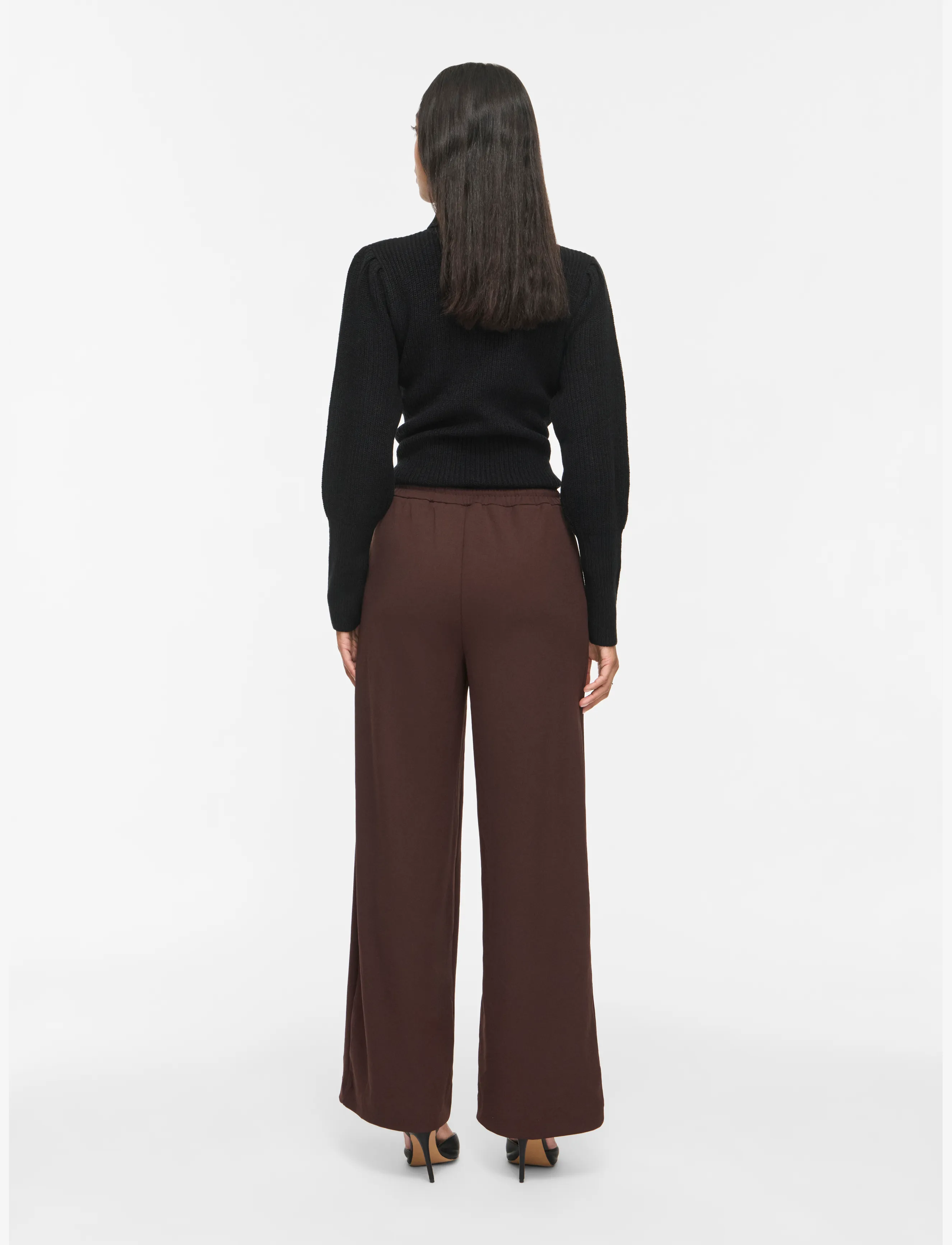 VILA Viclua Hw Wide Pants-Noos mjukisbyxor dam – bild 2