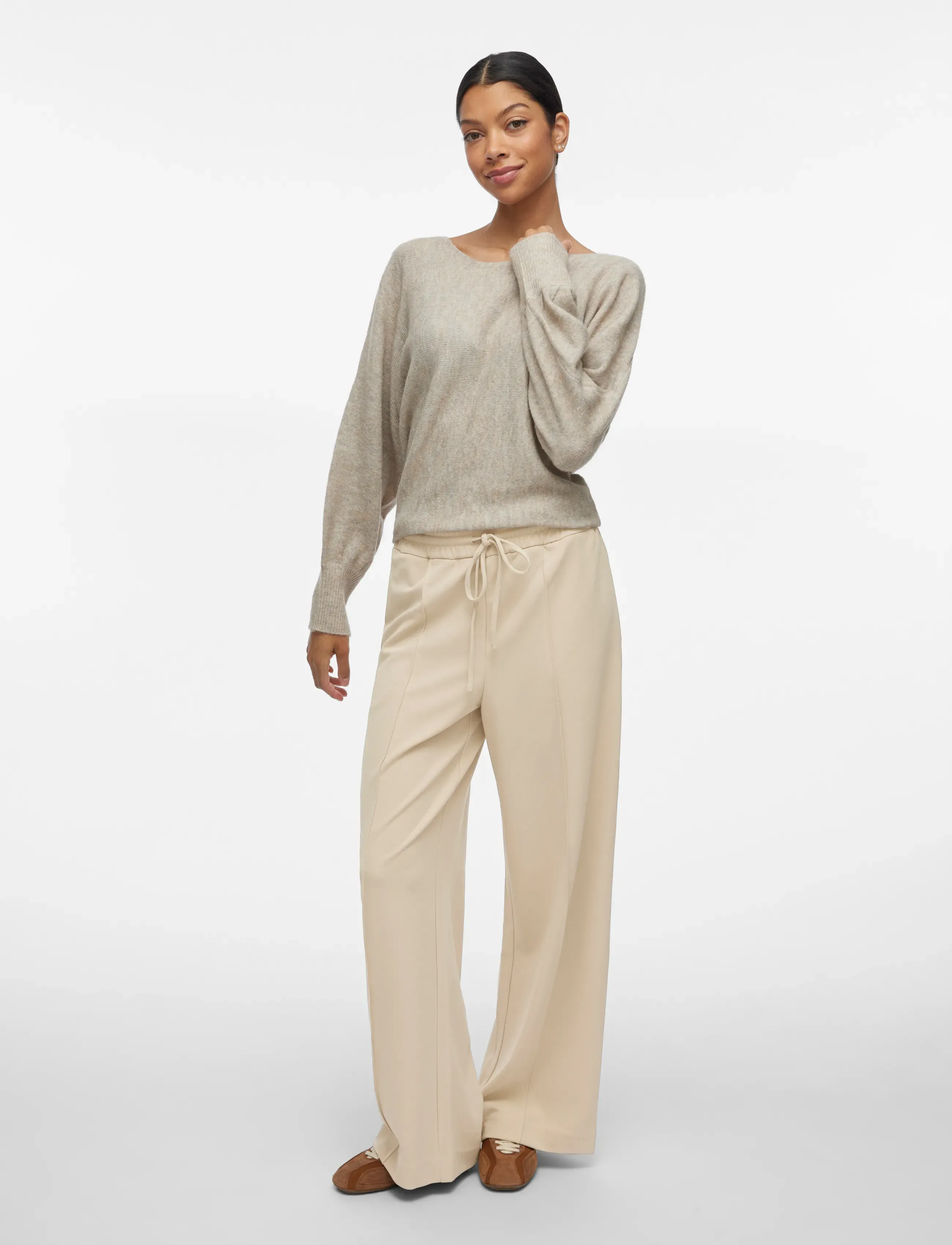 VILA Viclua Hw Wide Pants-Noos mjukisbyxor dam – bild 3