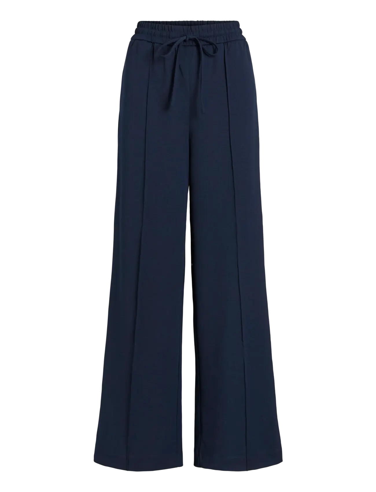 Vila VICLUA HW WIDE PANTS-NOOS - Vila - NAVY BLAZER / blue