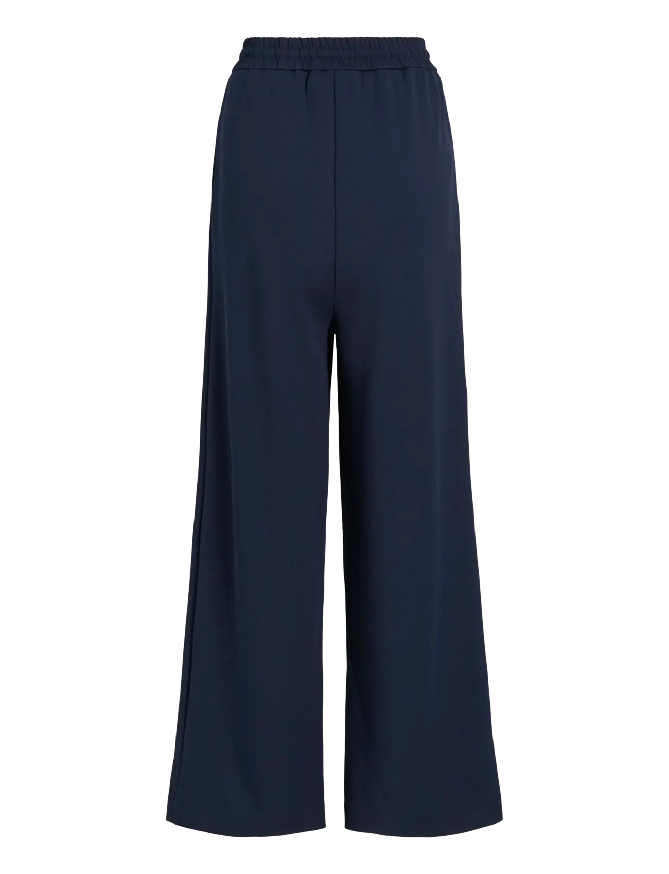 Vila - VICLUA HW WIDE PANTS-NOOS - bukser med brede ben - navy blazer - 2