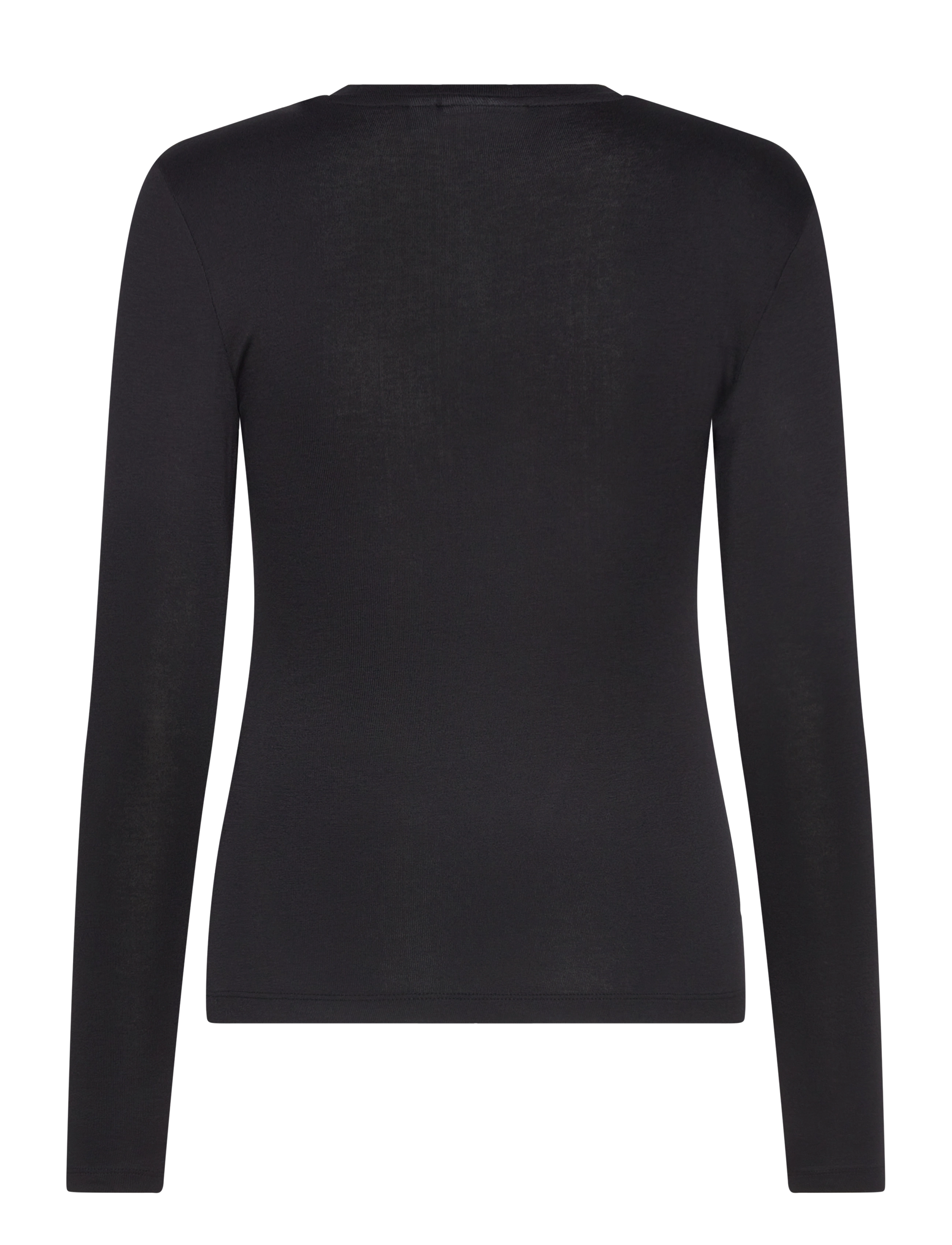 Vila - VIALEXIA O-NECK L/S TOP - NOOS - langærmede toppe - black beauty - 2