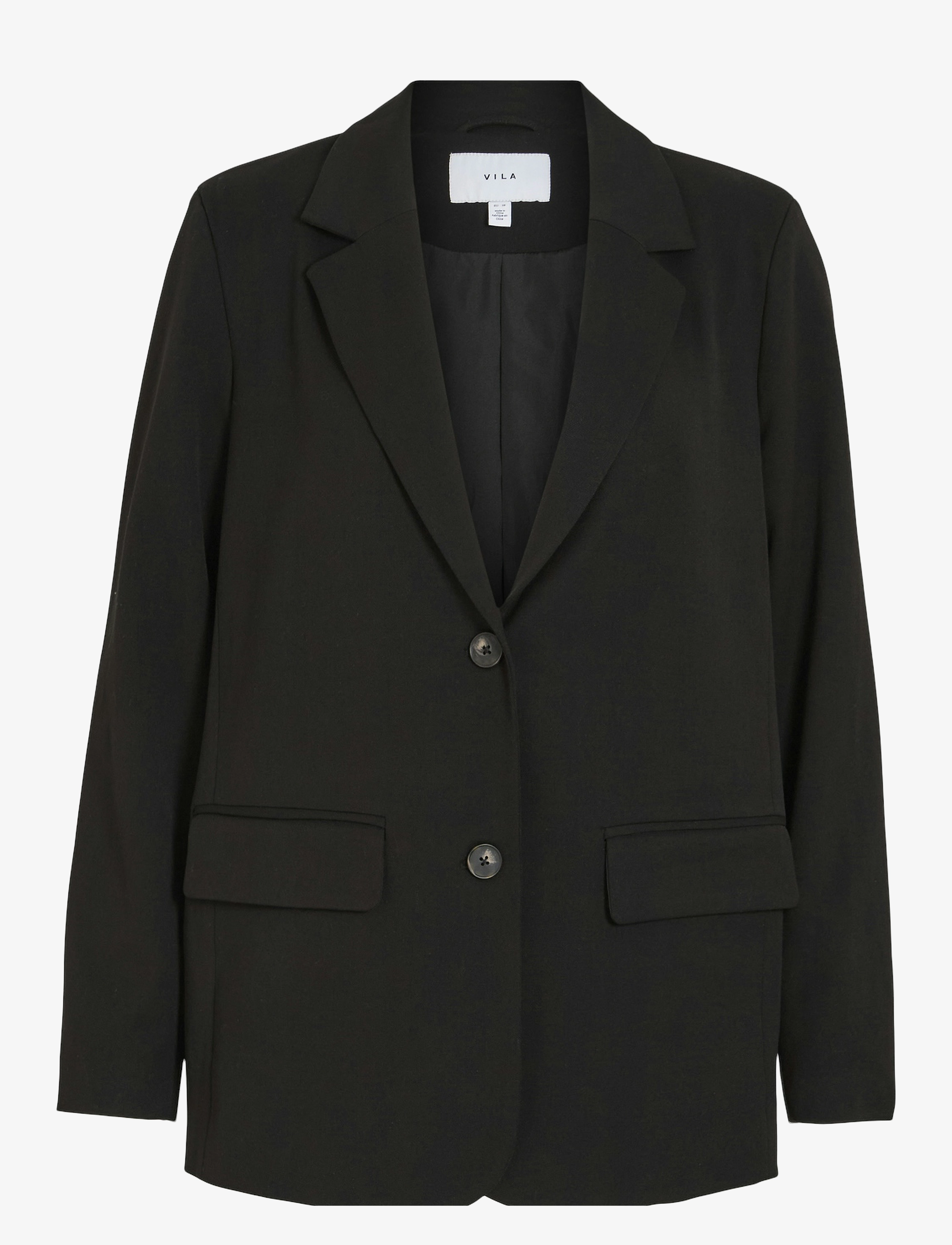 Vila - VIVARONE LOOSE BLAZER-NOOS - black - 1