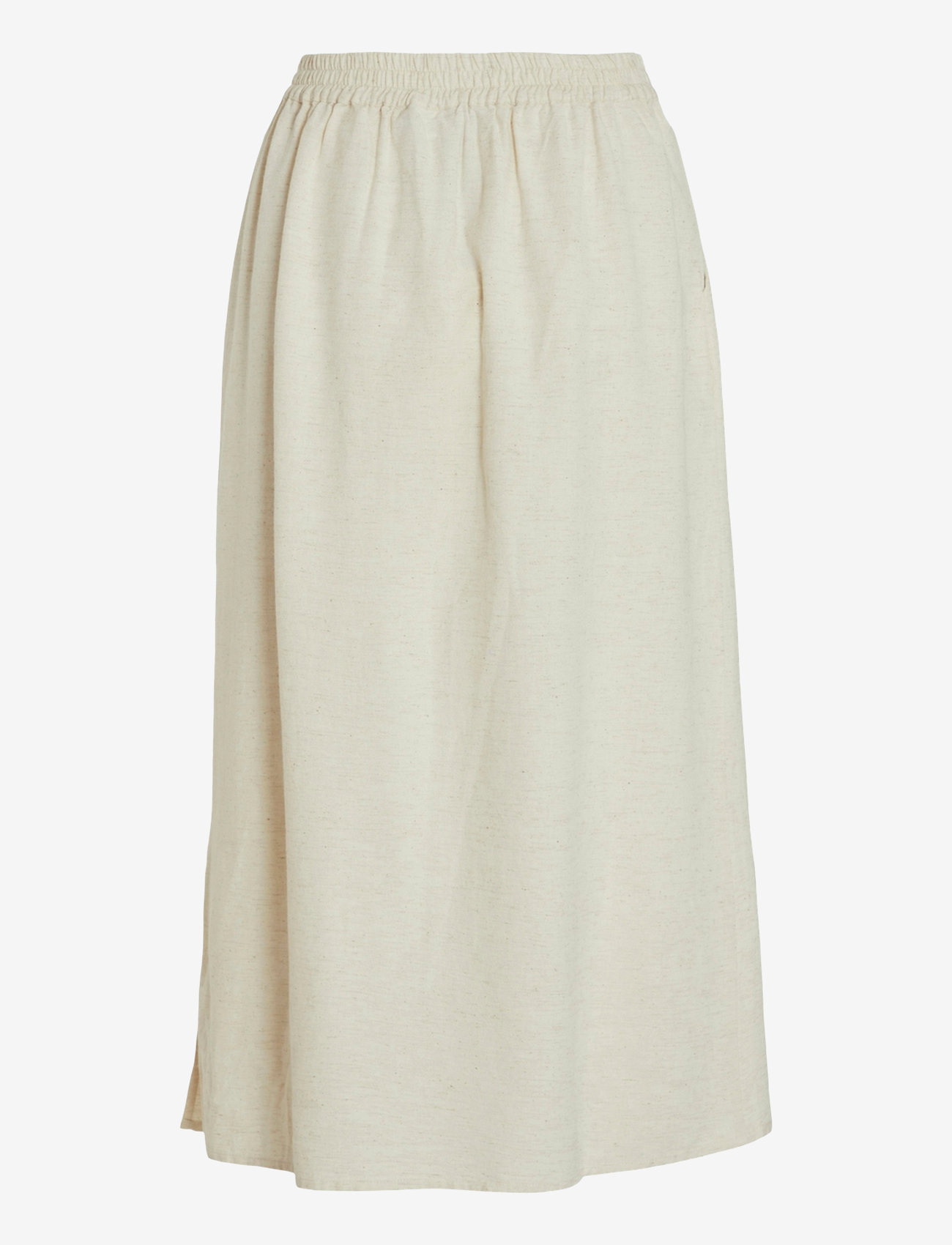 Vila - VIPRISILLA H/W MIDI SKIRT/1 - midi kjolar - super light natural melan - 2