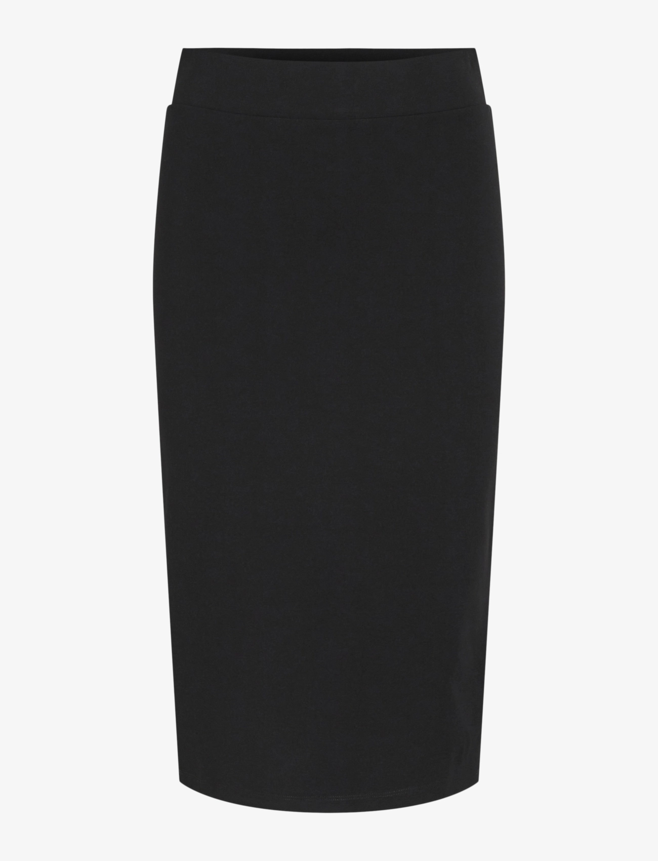 Vila - VILIE HW TUBE SKIRT - NOOS - black beauty - 1