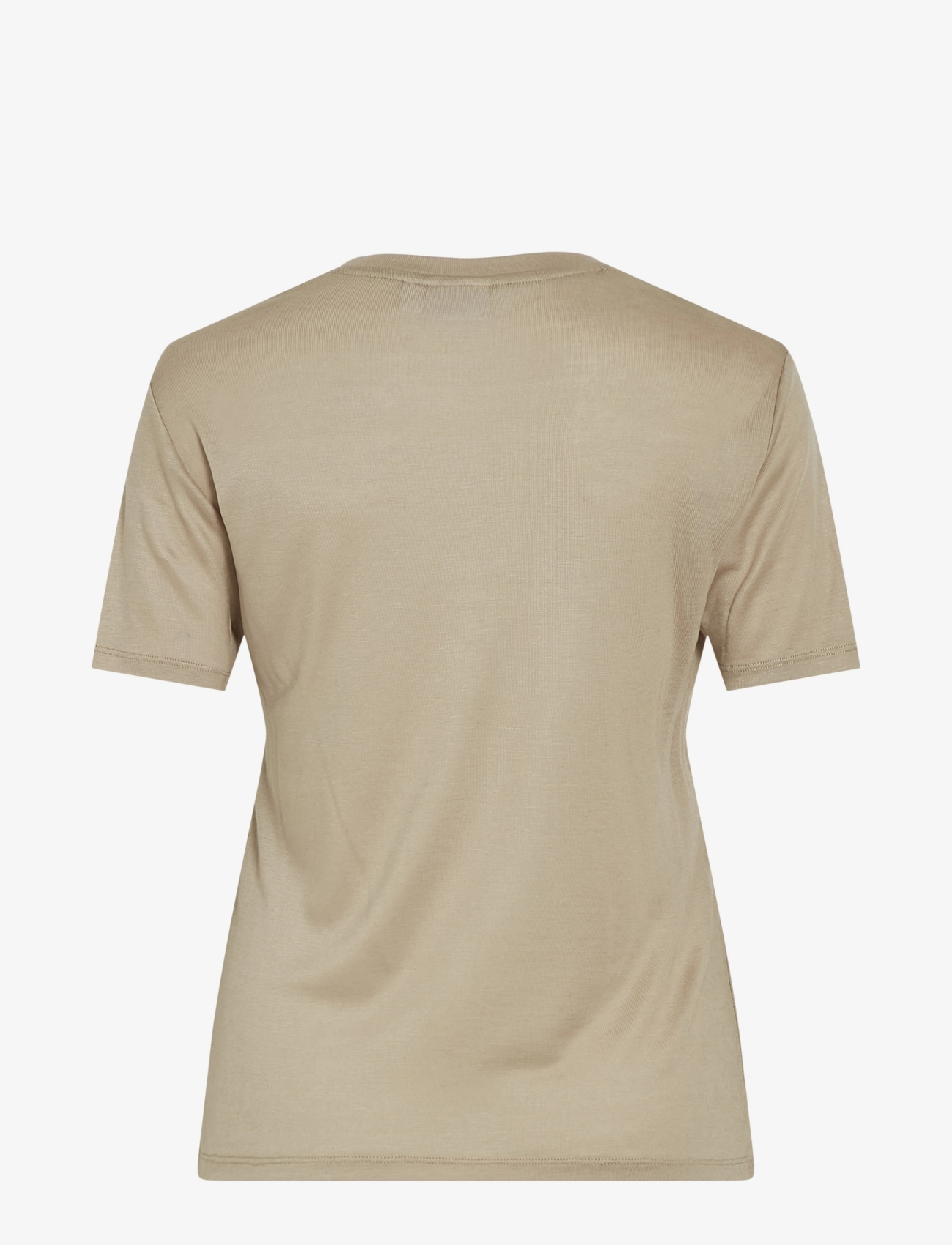 Vila - VIALEXIA O-NECK S/S T-SHIRT - NOOS - t-shirts - feather gray - 1