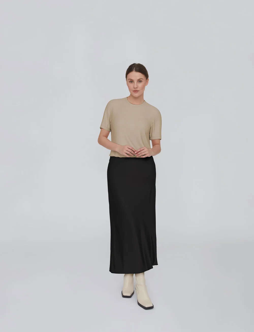 Vila - VIALEXIA O-NECK S/S T-SHIRT - NOOS - t-shirts - feather gray - 2