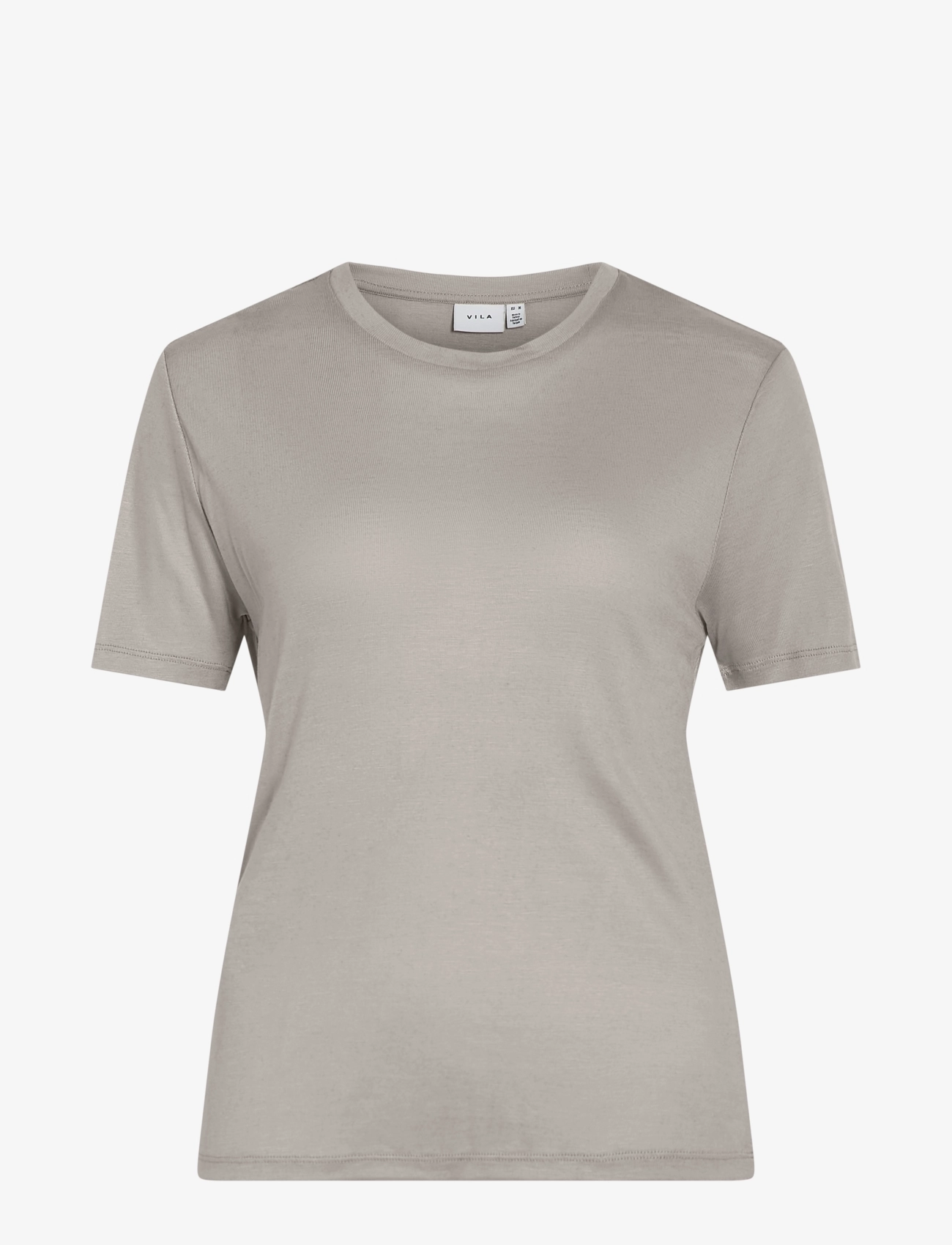 Vila VIALEXIA O-NECK S/S T-SHIRT - NOOS - Kampagne - SILVER GRAY / grey