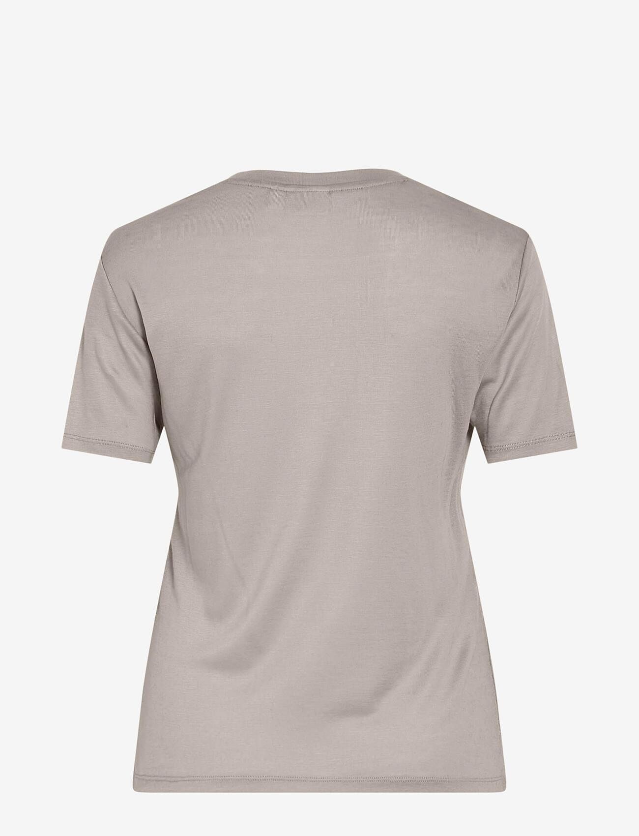Vila - VIALEXIA O-NECK S/S T-SHIRT - NOOS - t-särgid - silver gray - 1