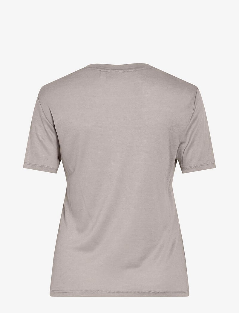 Vila - VIALEXIA O-NECK S/S T-SHIRT - NOOS - t-paidat - silver gray - 1