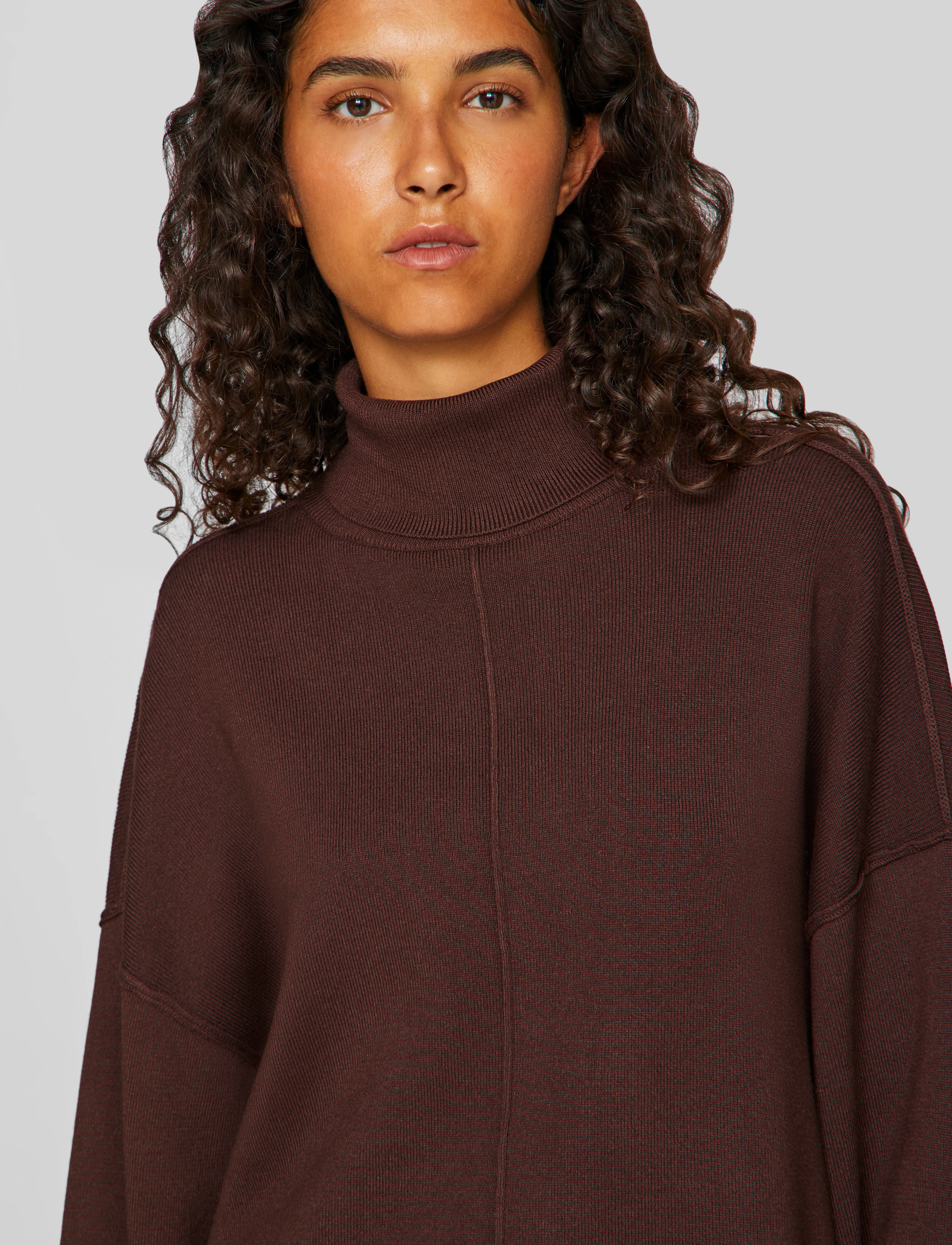 VILA Viostria Rollneck L/S Knit Top-Noos polotröjor dam – bild 5