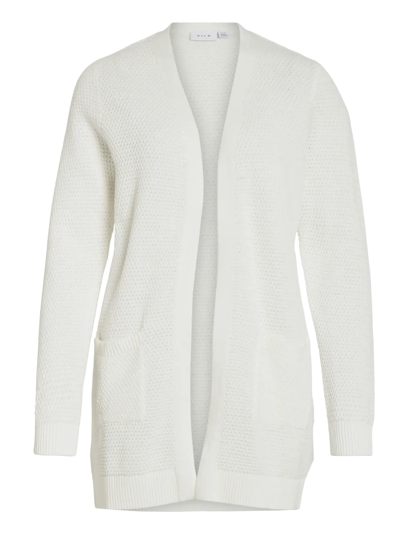 Vila VIDALO L/S KNIT CARDIGAN- NOOS - Vila - WHITE ALYSSUM / white