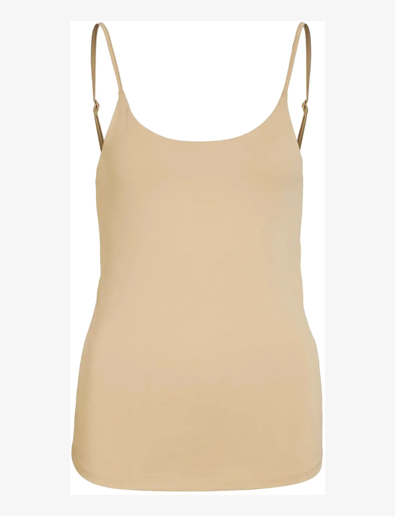 Vila - VIKENZA SINGLET - NOOS - linnen - cuban sand - 1