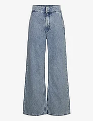 Vila - VIBELEN HW WIDE JEANS LBD ONI01 - jeans met wijde pijpen - light blue denim - 0