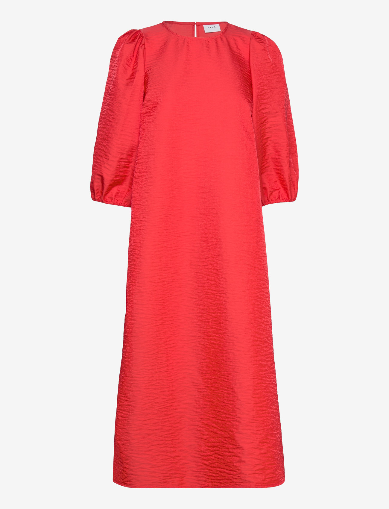 Vila - VIMABELLE 3/4 MIDI DRESS - midikleider - poppy red - 0