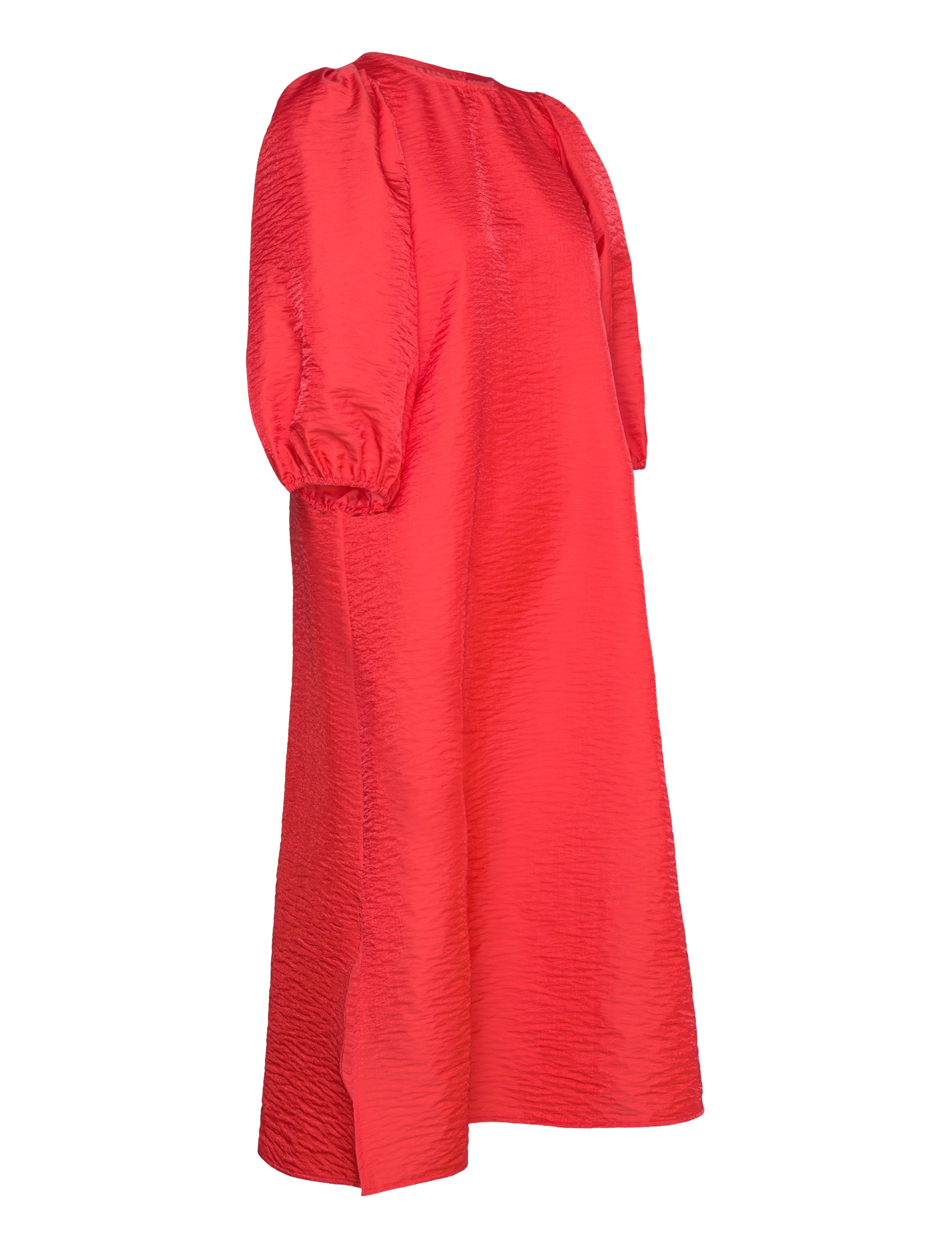 Vila - VIMABELLE 3/4 MIDI DRESS - poppy red - 3