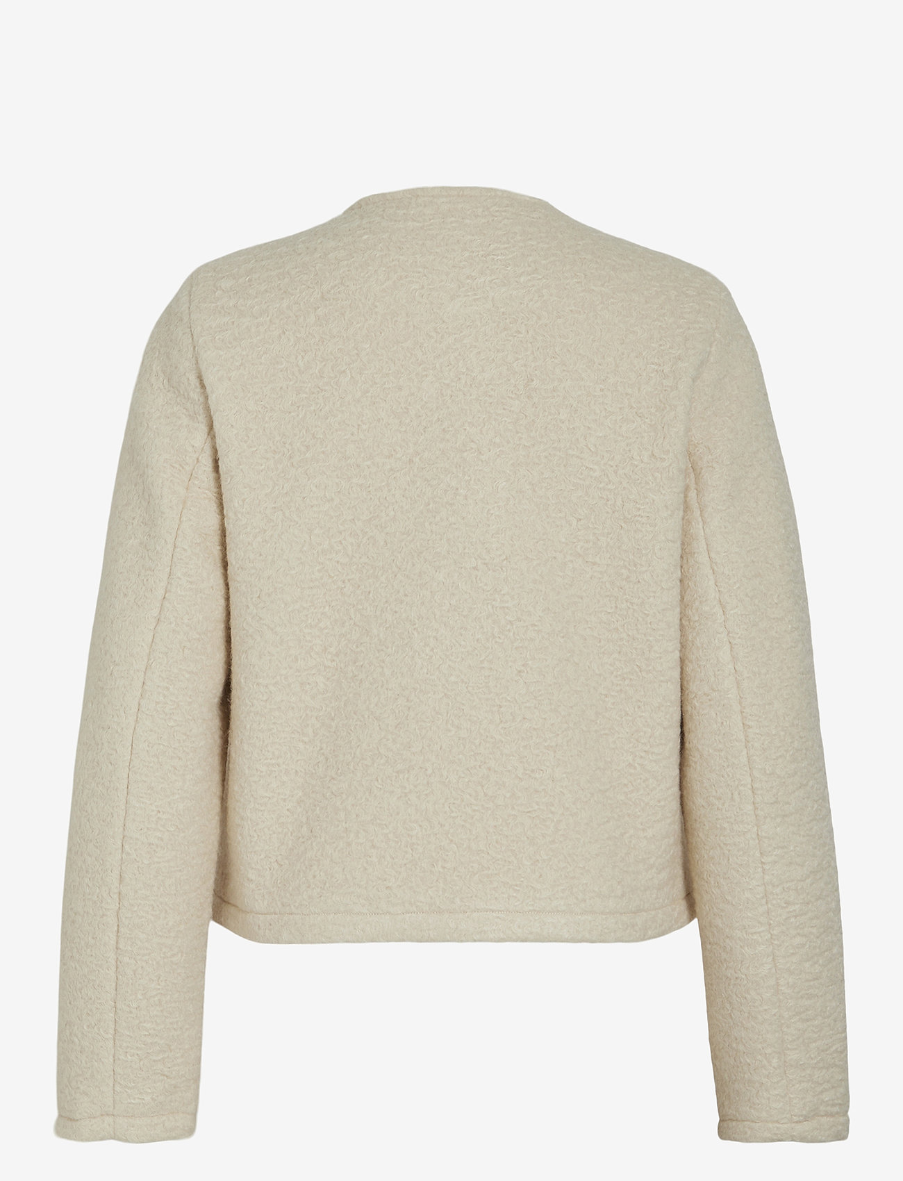 Vila - VIKERA L/S SHORT JACKET - autumn clothing - birch - 1