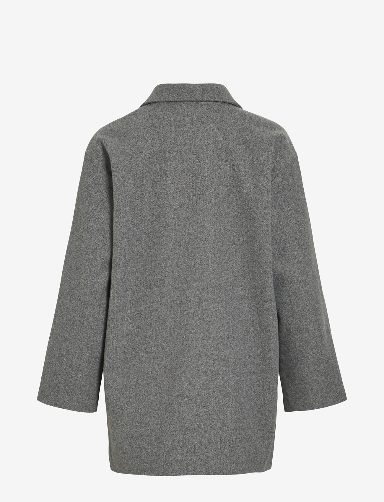 Vila - VISAKAYA L/S JACKET - efterårsjakker - medium grey melange - 1
