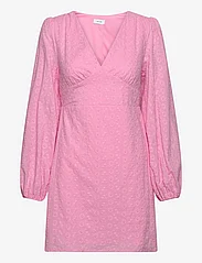 Vila - VIMALINA L/S SHORT DRESS/KA - festkläder till outletpriser - begonia pink - 0