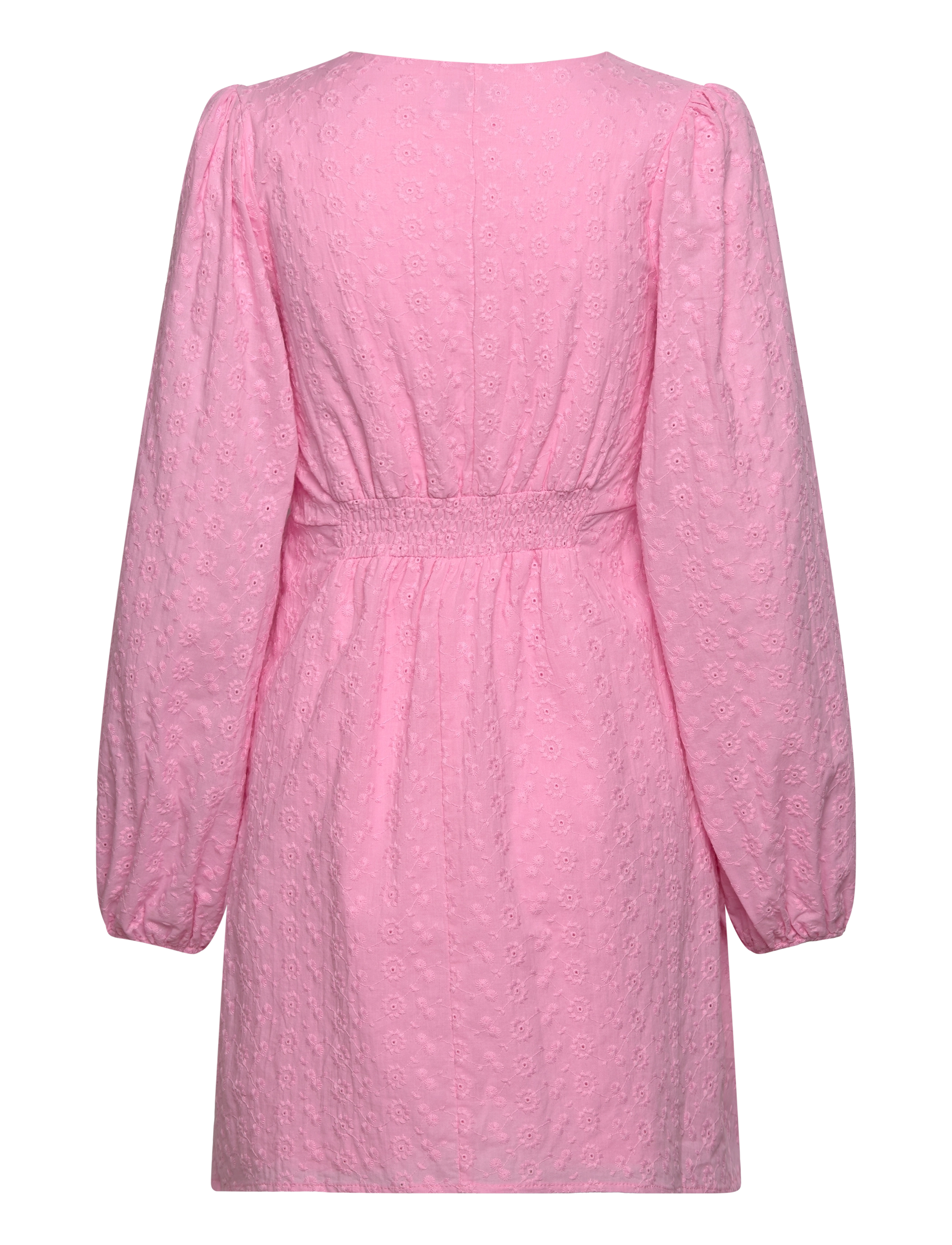 Vila - VIMALINA L/S SHORT DRESS/KA - laveste priser - begonia pink - 2