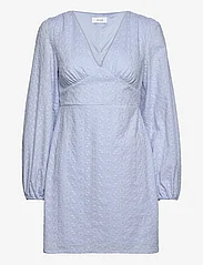 Vila - VIMALINA L/S SHORT DRESS/KA - odzież imprezowa w cenach outletowych - kentucky blue - 0