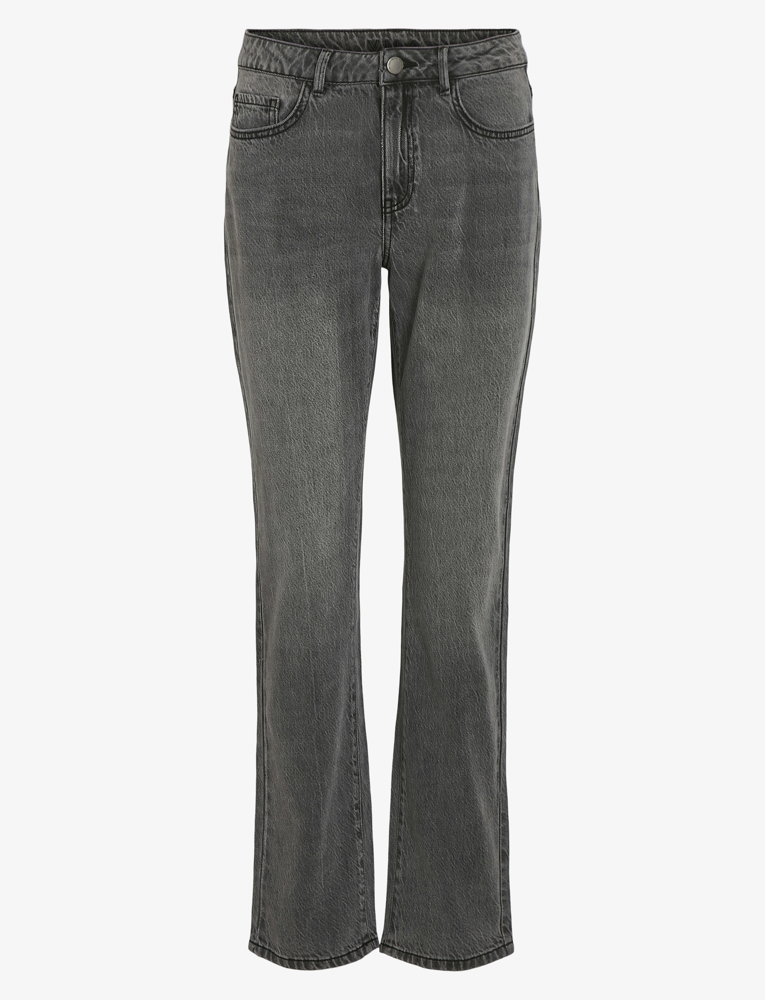 VILA Vialice Rw Jeans Mgd Kikig2412 Grau - 38x32 - Damen