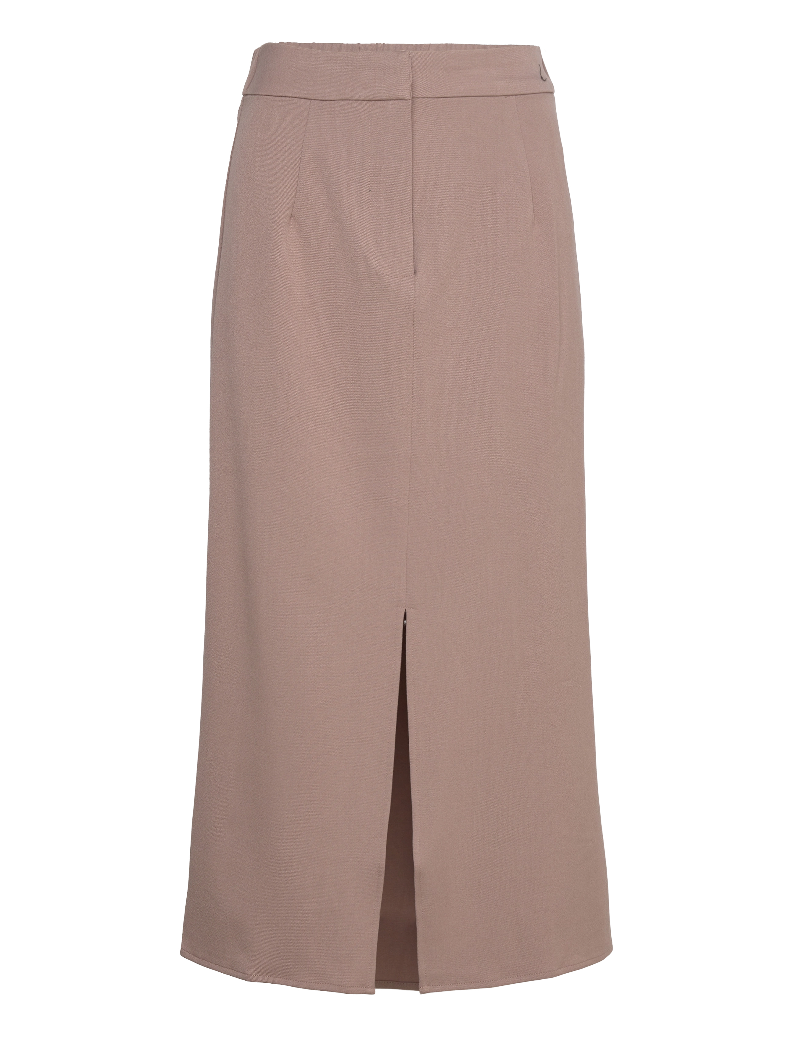 Vila VIVARONE HW LONG SKIRT - NOOS - Nederdele - BROWN LENTIL / brown