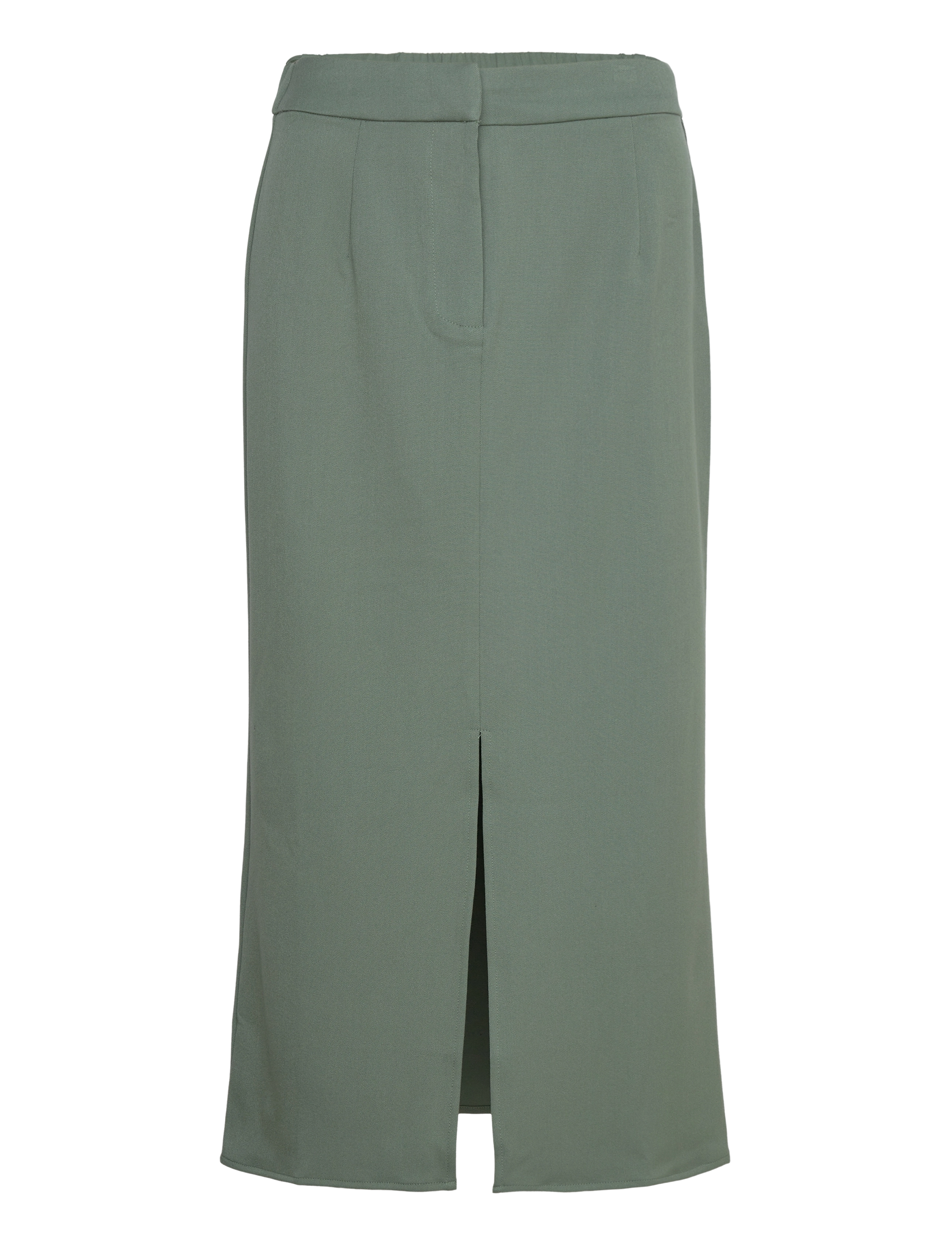 VILA Vivarone Hw Long Rock - Noos Khaki - 38 - Damen