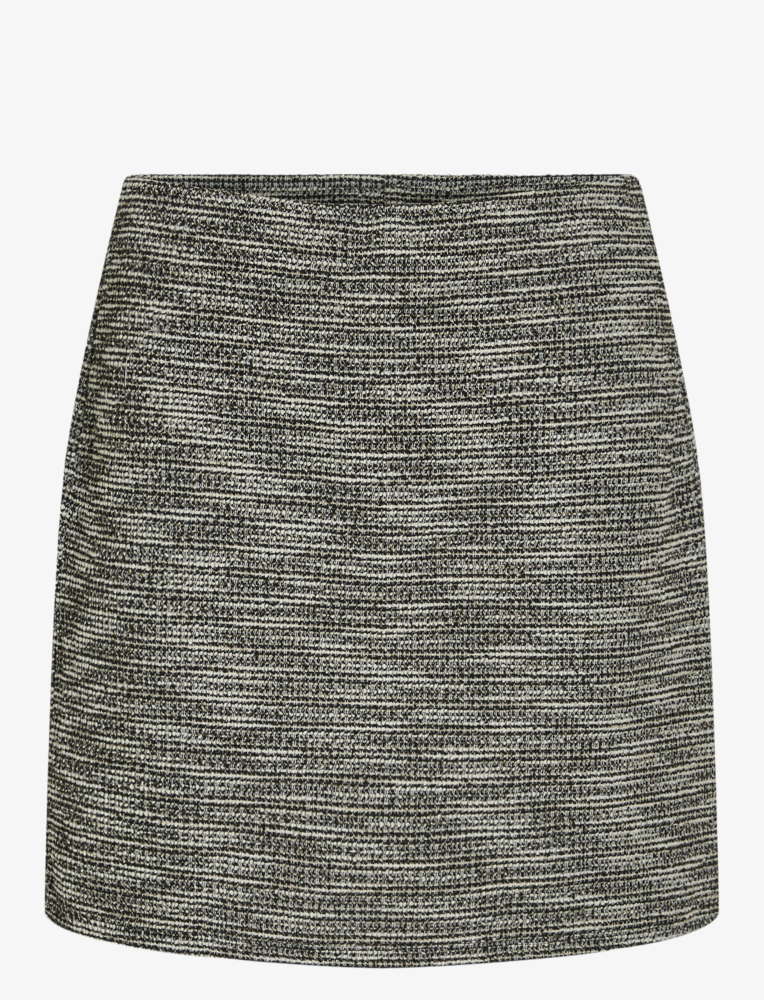 Vila VIAMERA HW SHORT SKIRT - Nederdele - BLACK BEAUTY / black