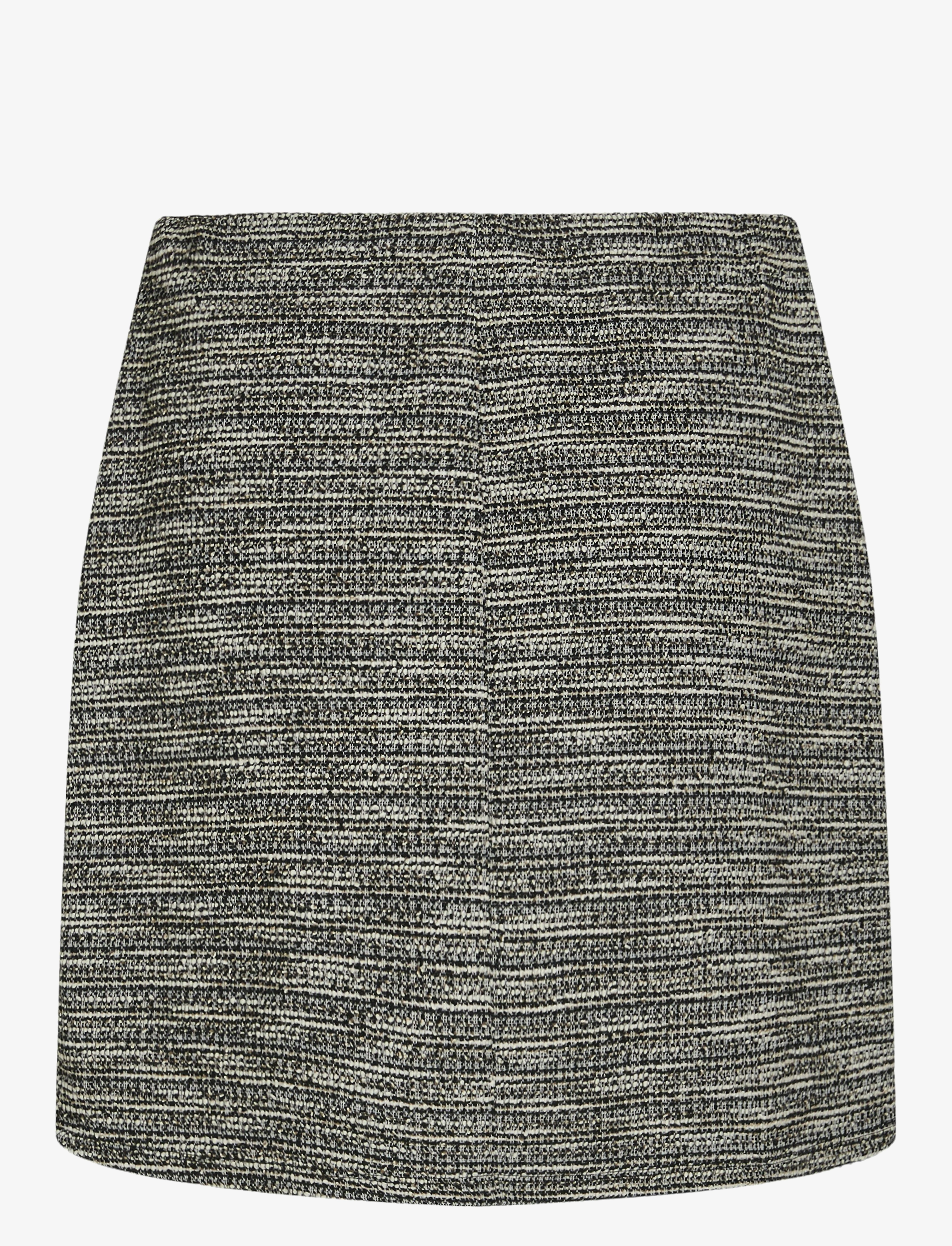 Vila - VIAMERA HW SHORT SKIRT - laveste priser - black beauty - 1